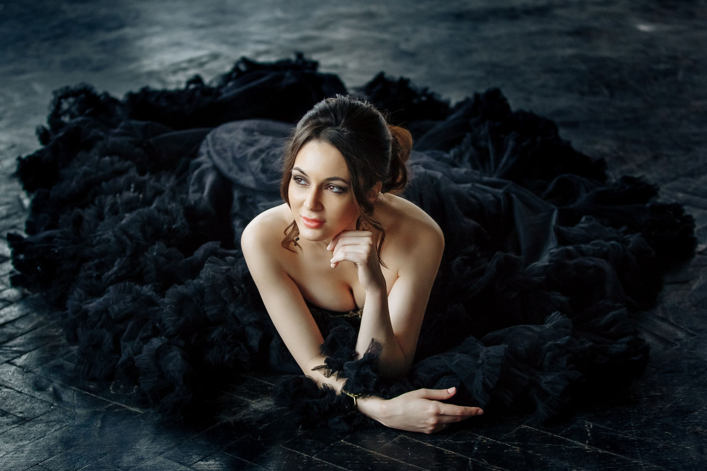 Черный лебедь. Фотограф Константин Пешков