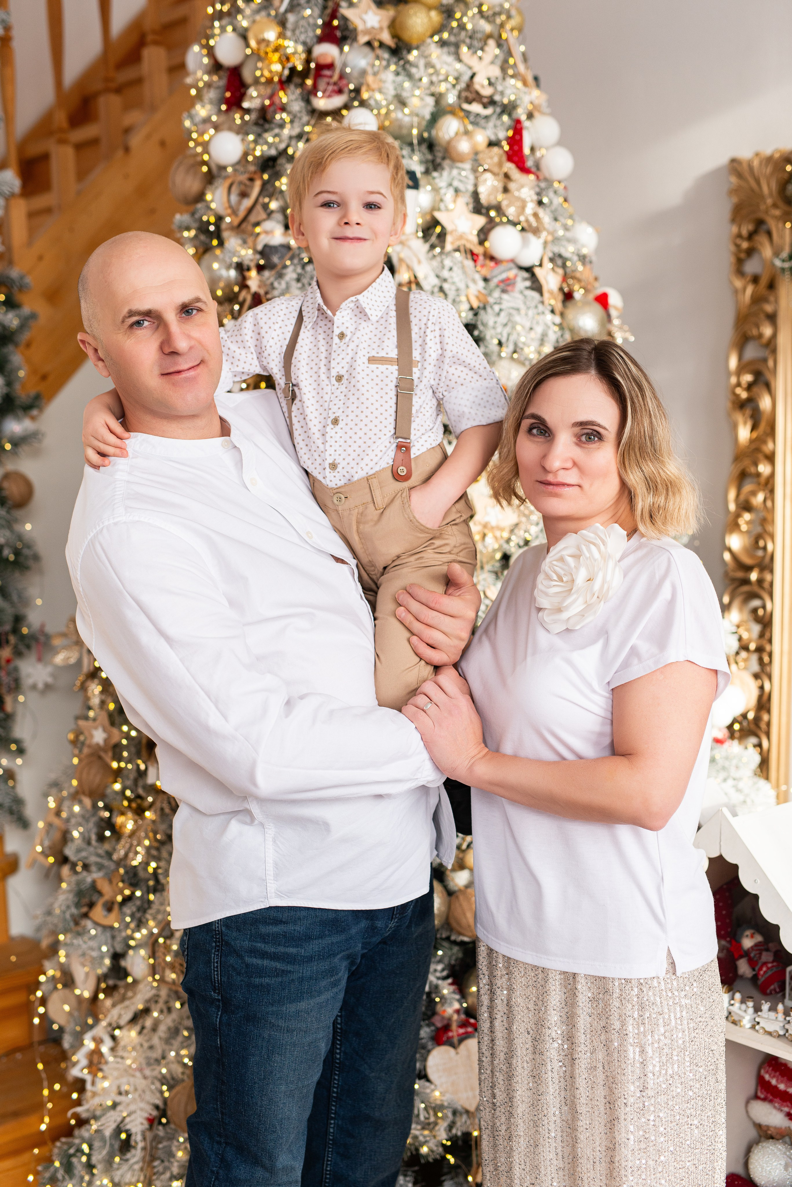 Семейная фотосессия Анастасии, Лёвы и Ивана. Репортажный и персональный фотограф в Москве