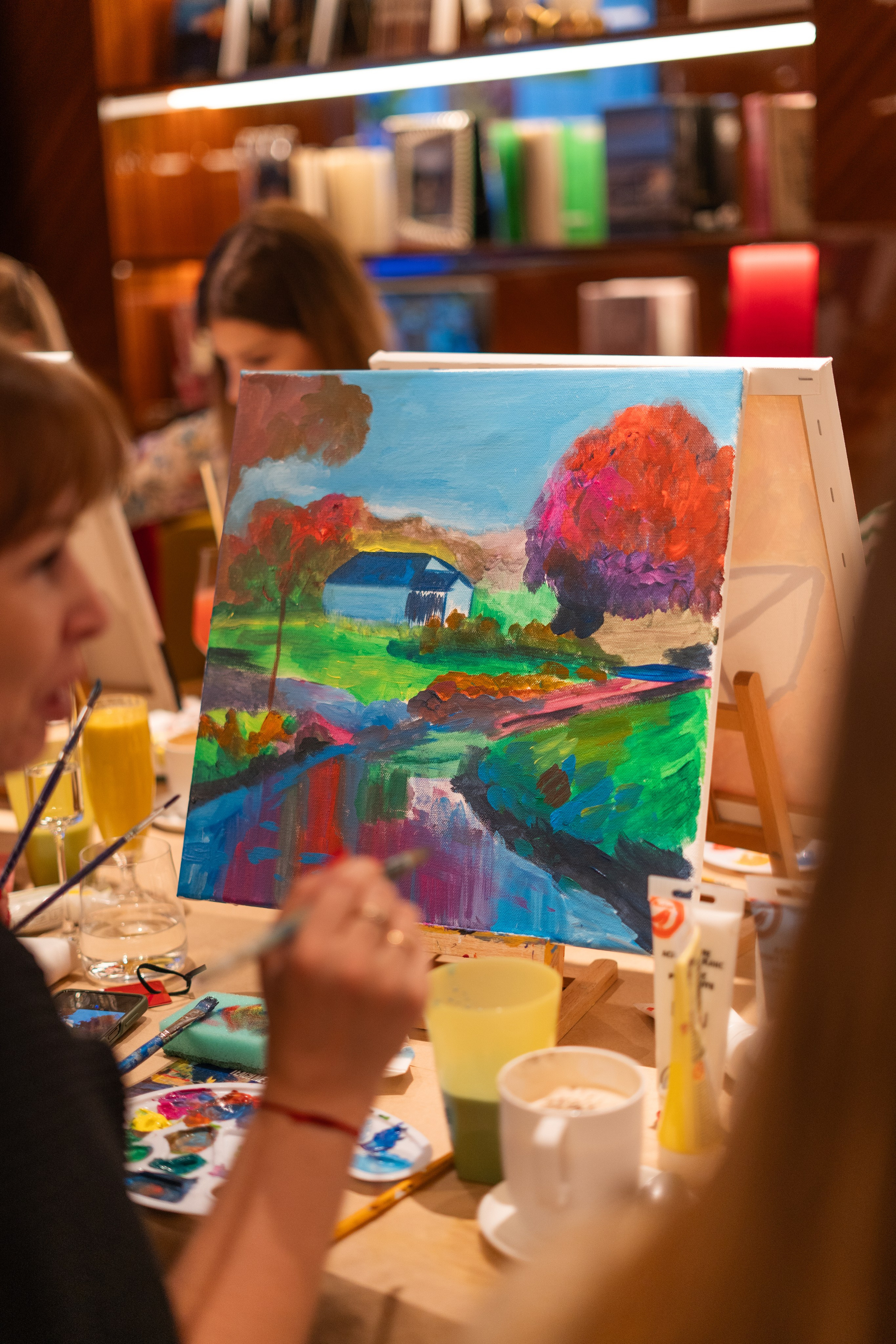 Корпоратив Teach Me Art 3. Портретный фотограф в Москве и Санкт-Петербурге Арина Чех