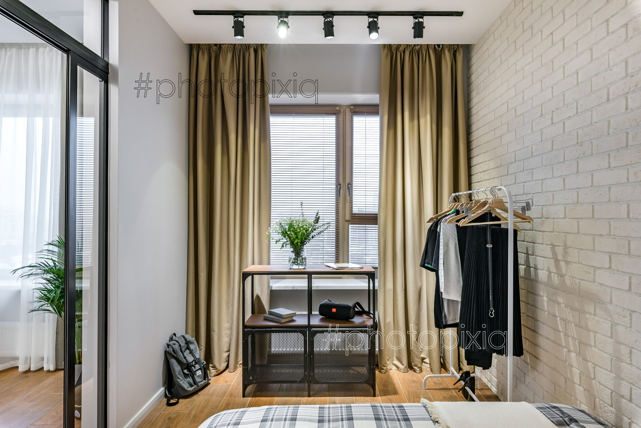 Интерьерная съёмка квартиры в стиле лофт. Интерьерная съёмка и виртуальные туры — Интерьерный фотограф Кузнецов Сергей (photopixiq)