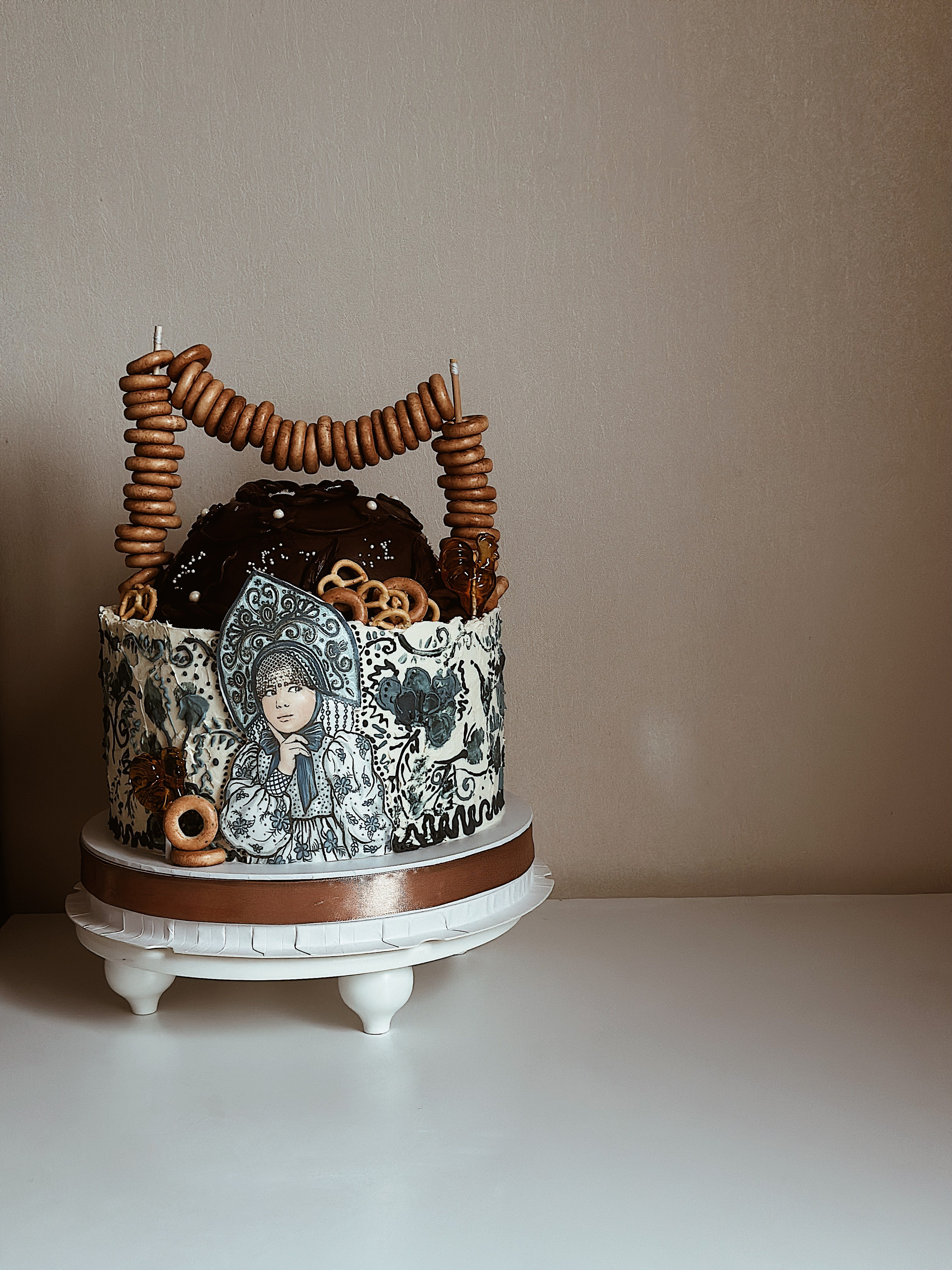 Торт А-ля Рус. Арт-кондитер в Москве Маша Шафран