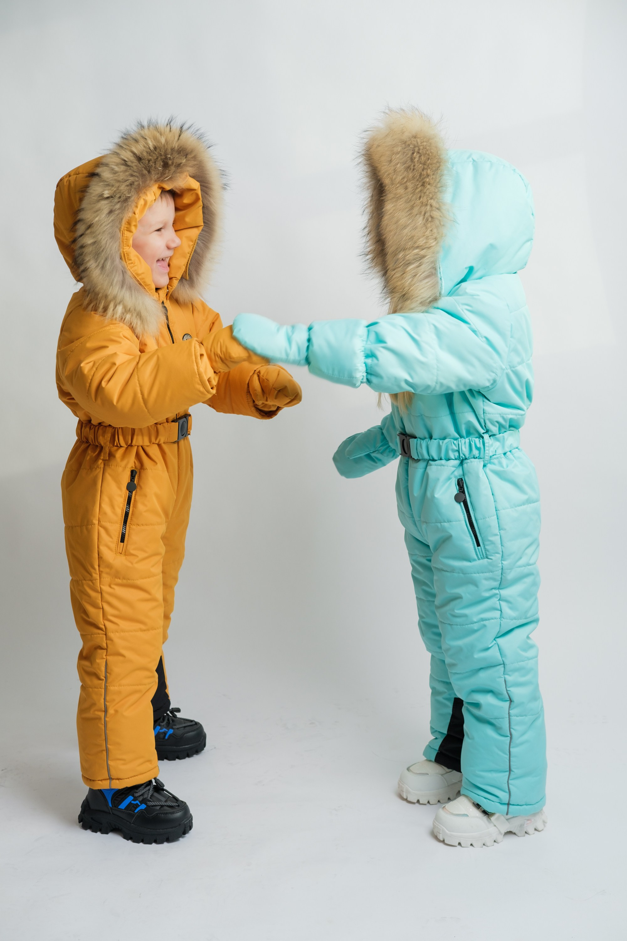 Зимняя одежда дети. Фотограф Софья Володкина