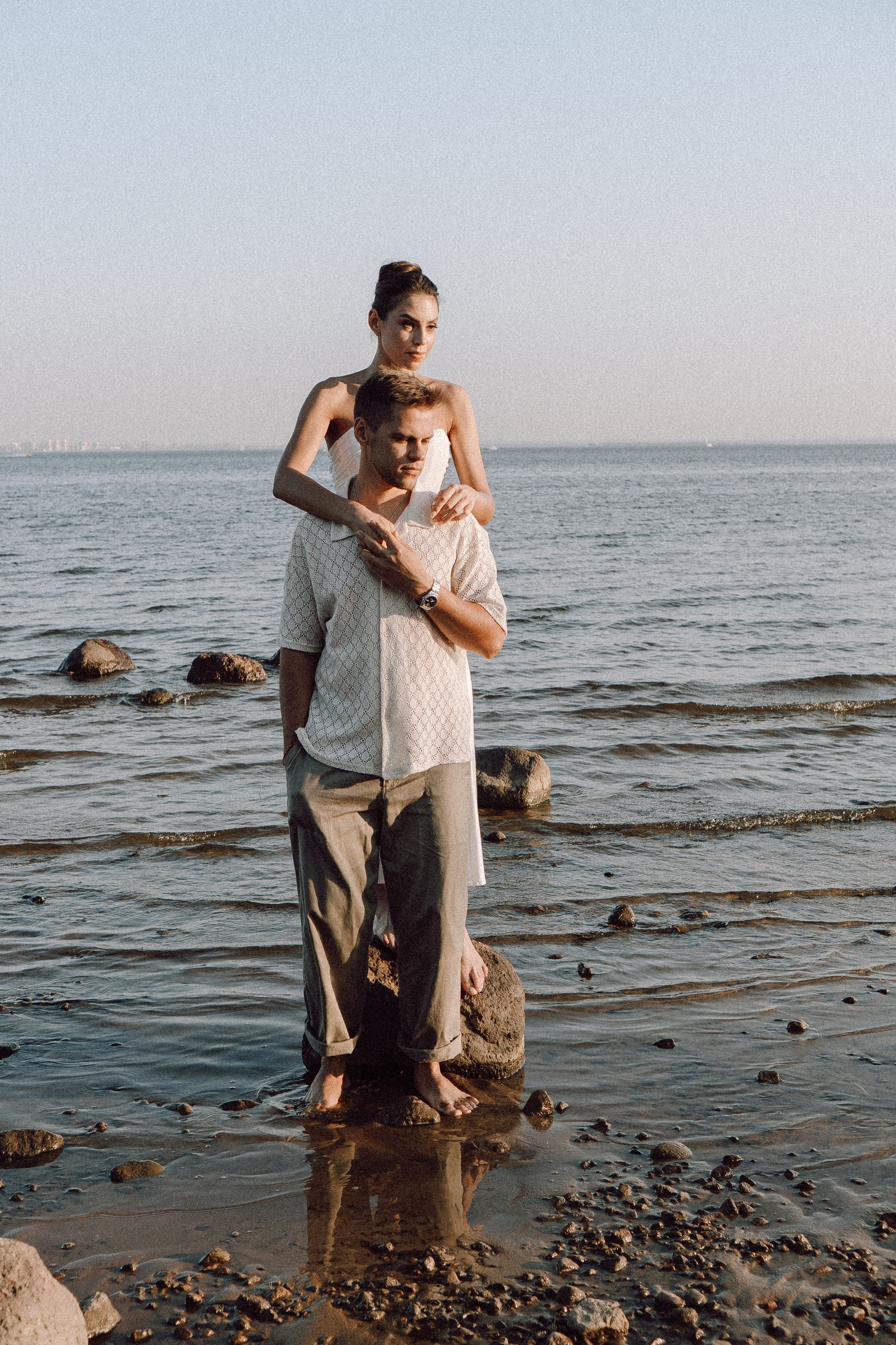 СВАДЕБНАЯ ФОТОСЕССИЯ ВЫЕЗДНОЙ ЦЕРЕМОНИИ (ФИНСКИЙ ЗАЛИВ). Профессиональный фотограф, Санкт-Петербург — Виктория Богомолова