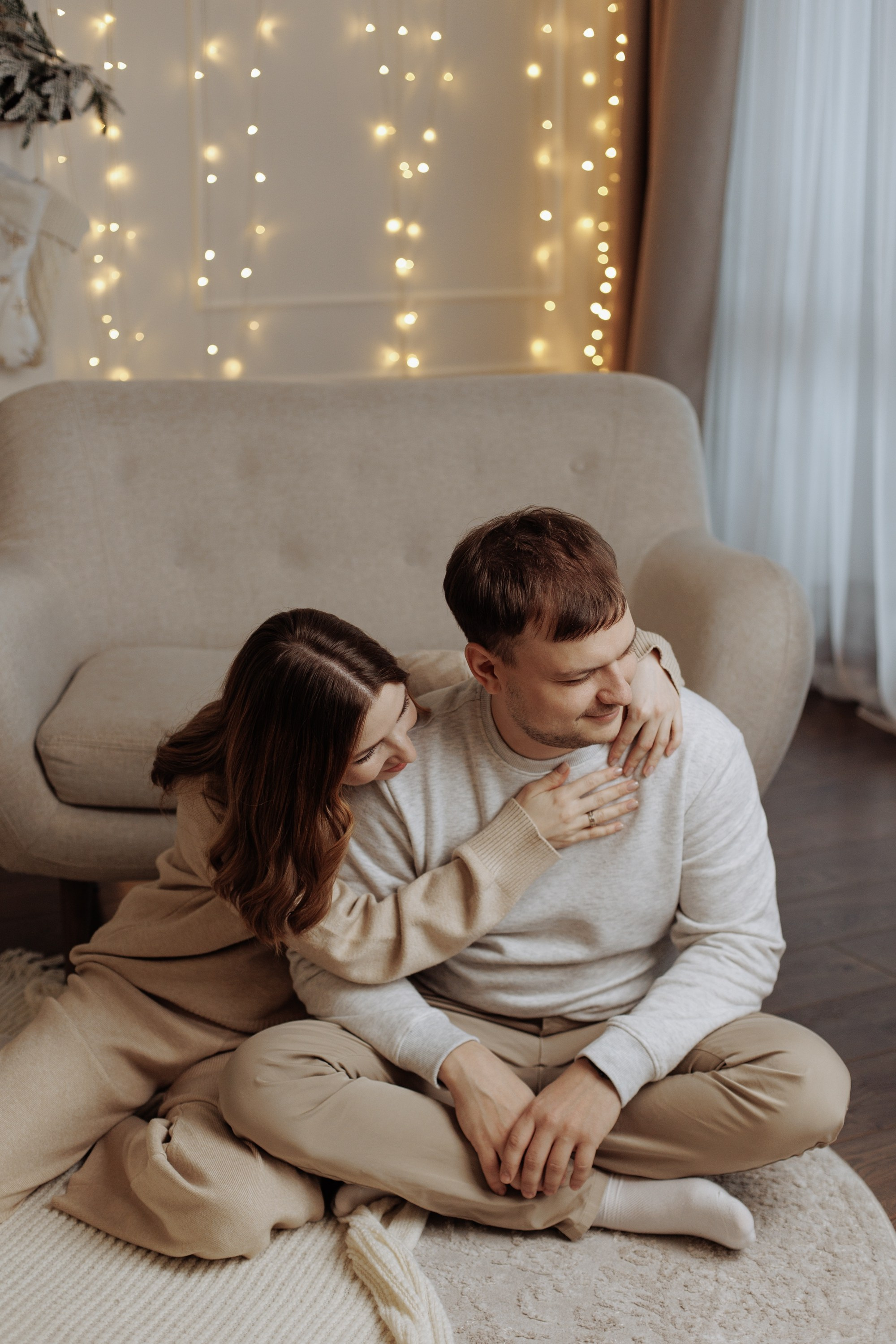 Семейная фотосессия «студия». Свадебный фотограф