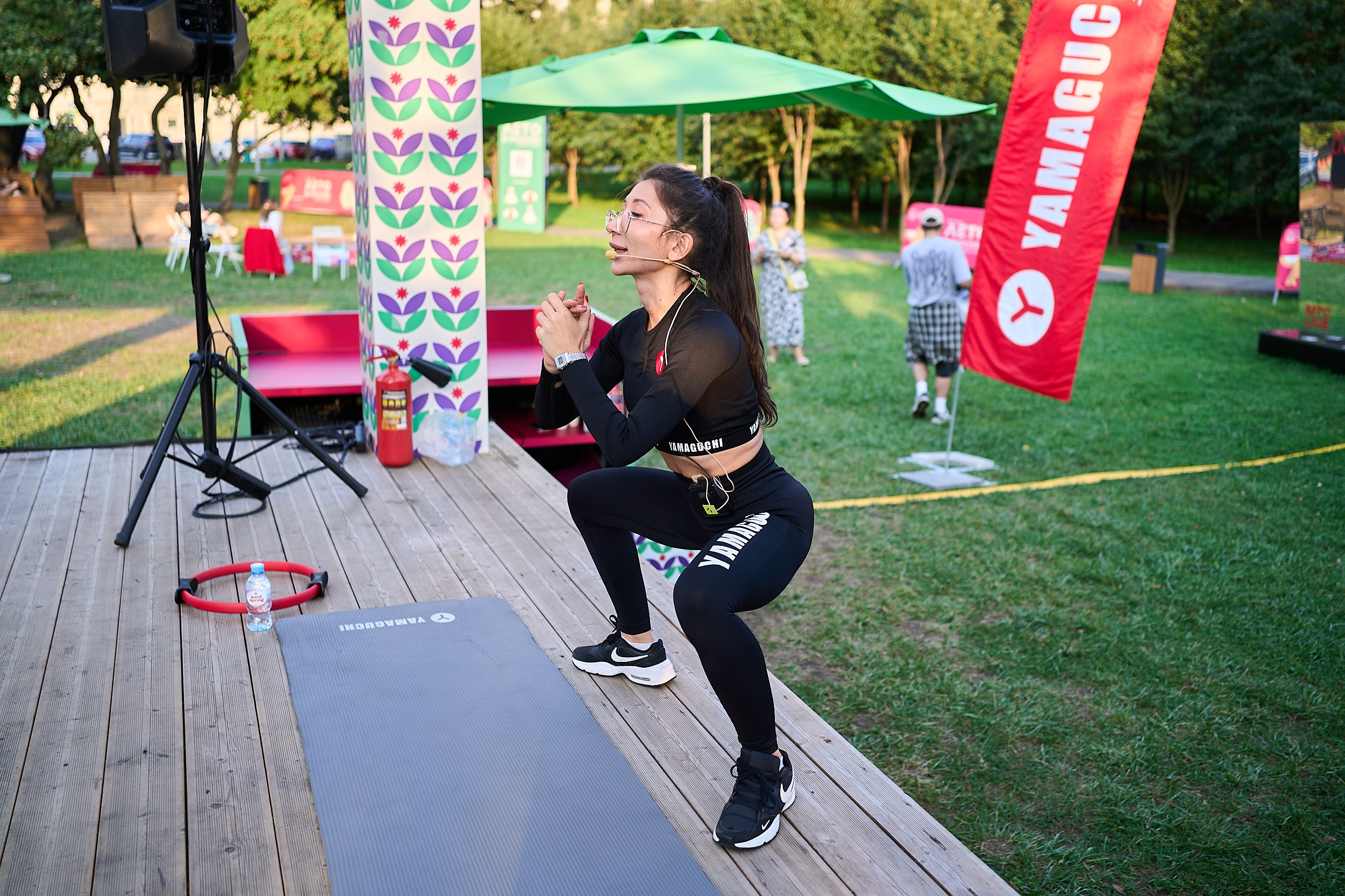 Yamaguchi / открытая тренировка «в стиле Пилатес». Фотограф и Видеограф в Москве. Олег Корушев