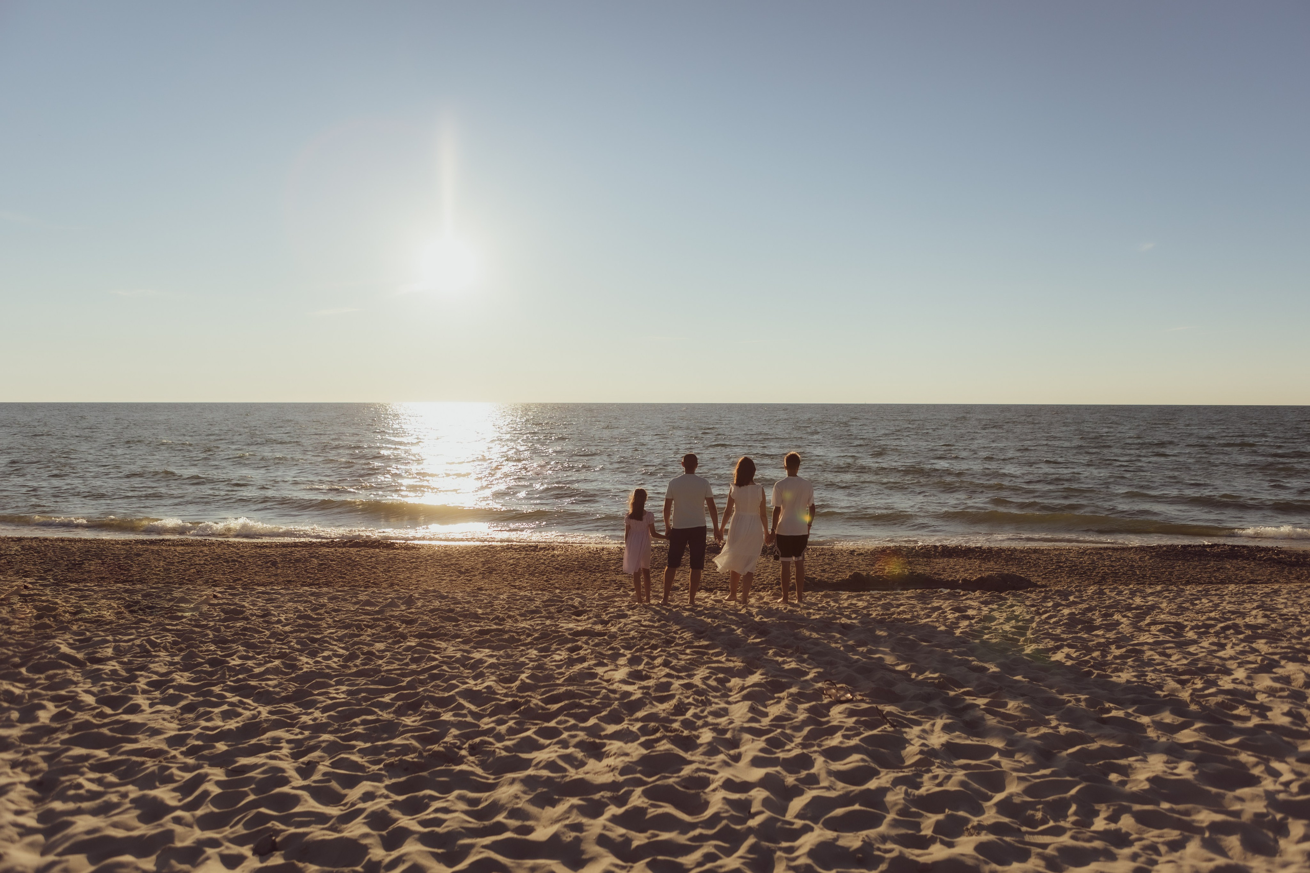 Настя, Рома, Алина и Лёша. Семейный фотограф в Калининграде Никазакова Ольга