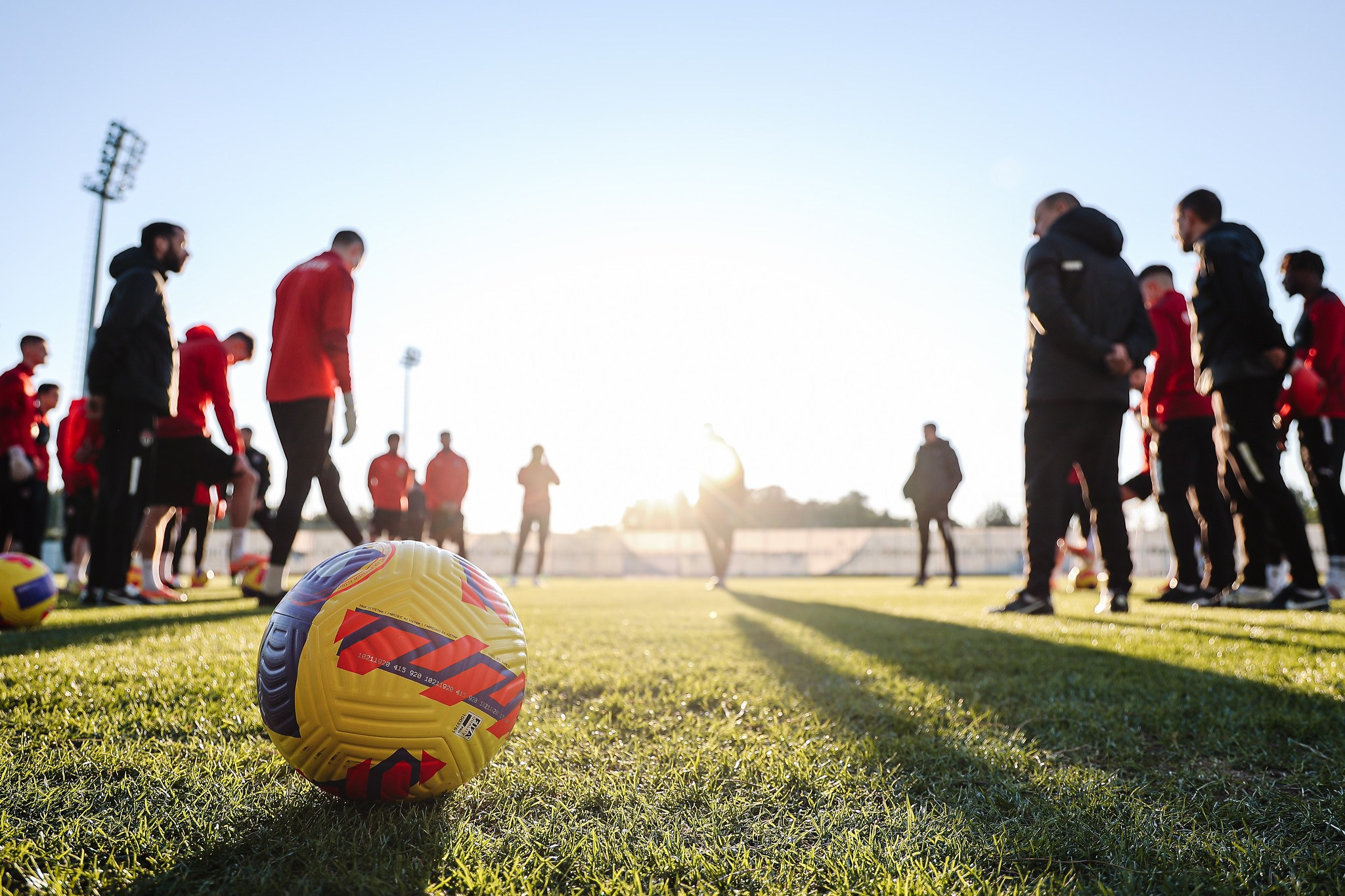 Спортивный фотограф Сергей Иванов — тренировка по футболу