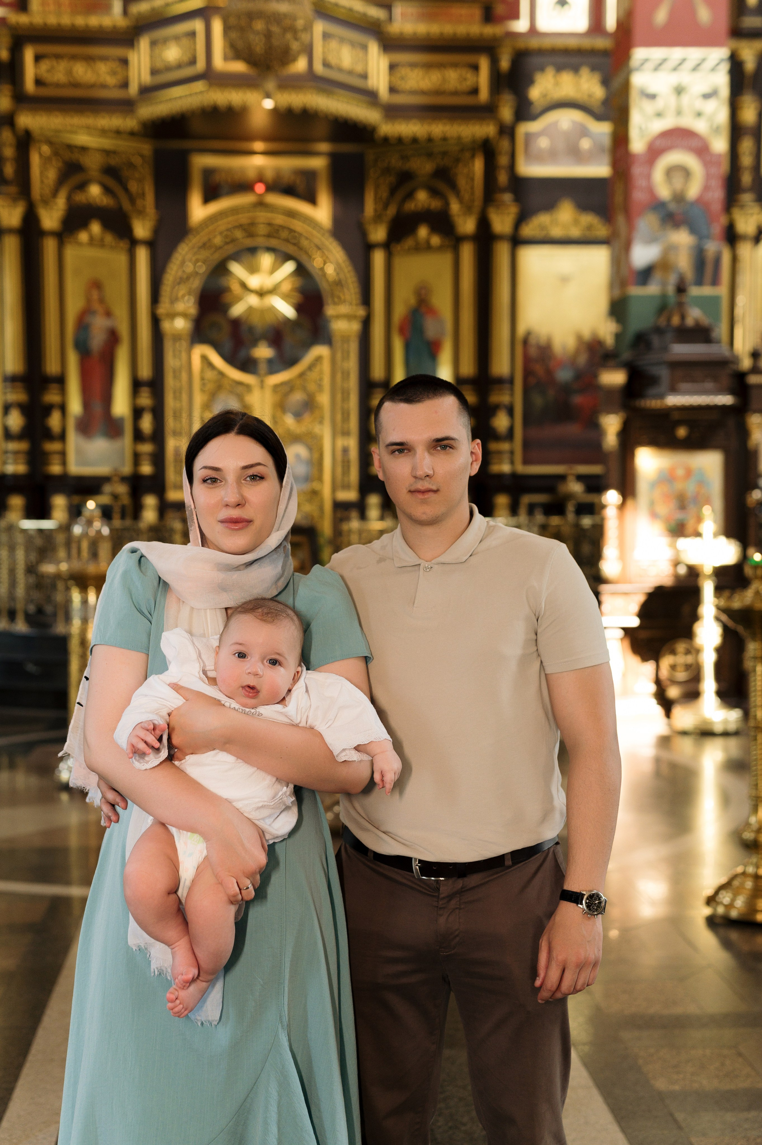 Крещение Федора. Фотограф в Краснодаре Скубицкая Альбина