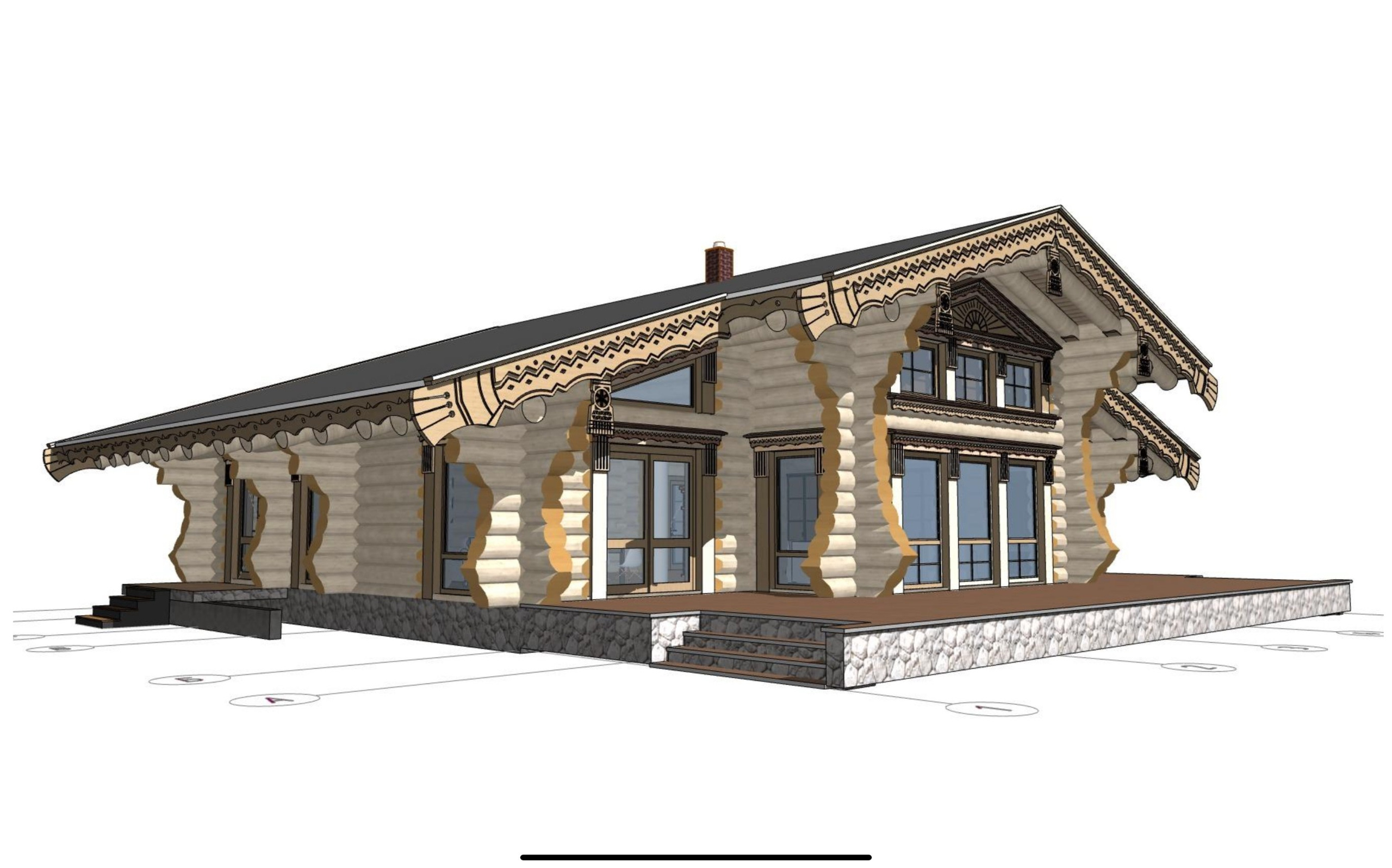 Баня 1. Архитектор Касаткин и Партнёры