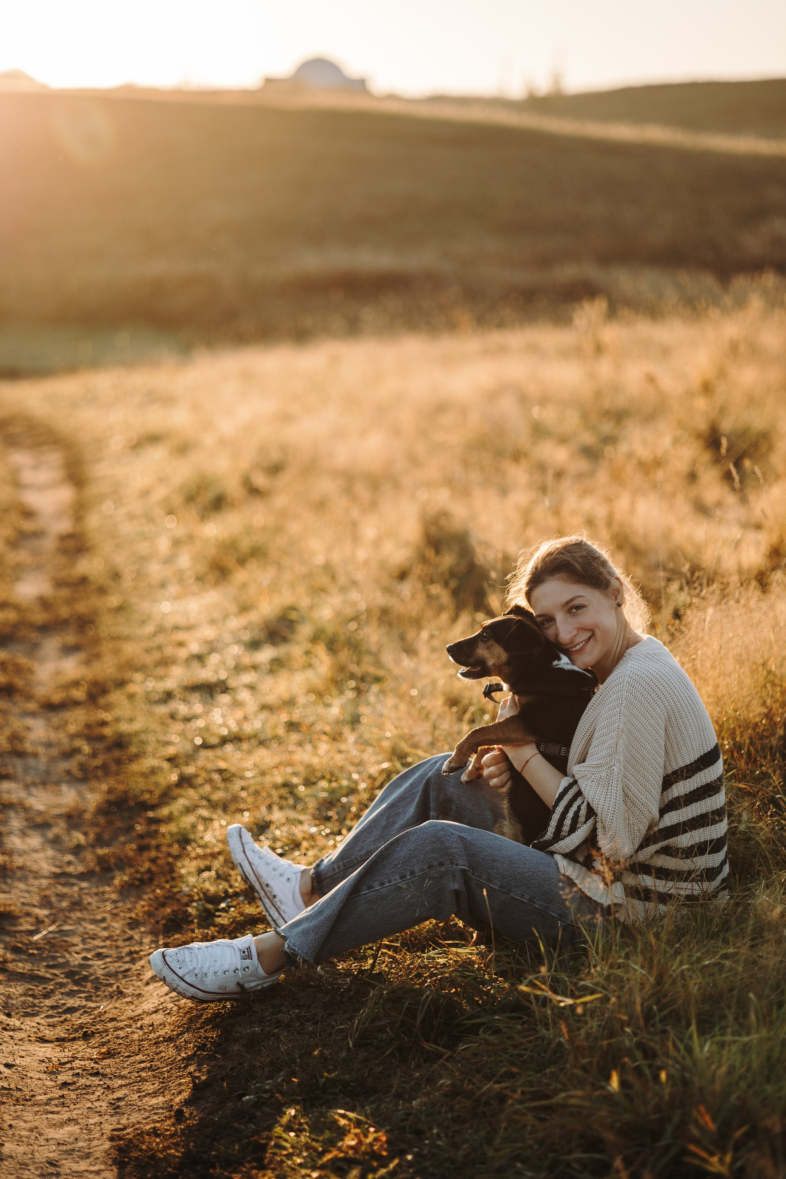 Ольга и Рекс. Фотограф — Анималист | Санкт-Петербург