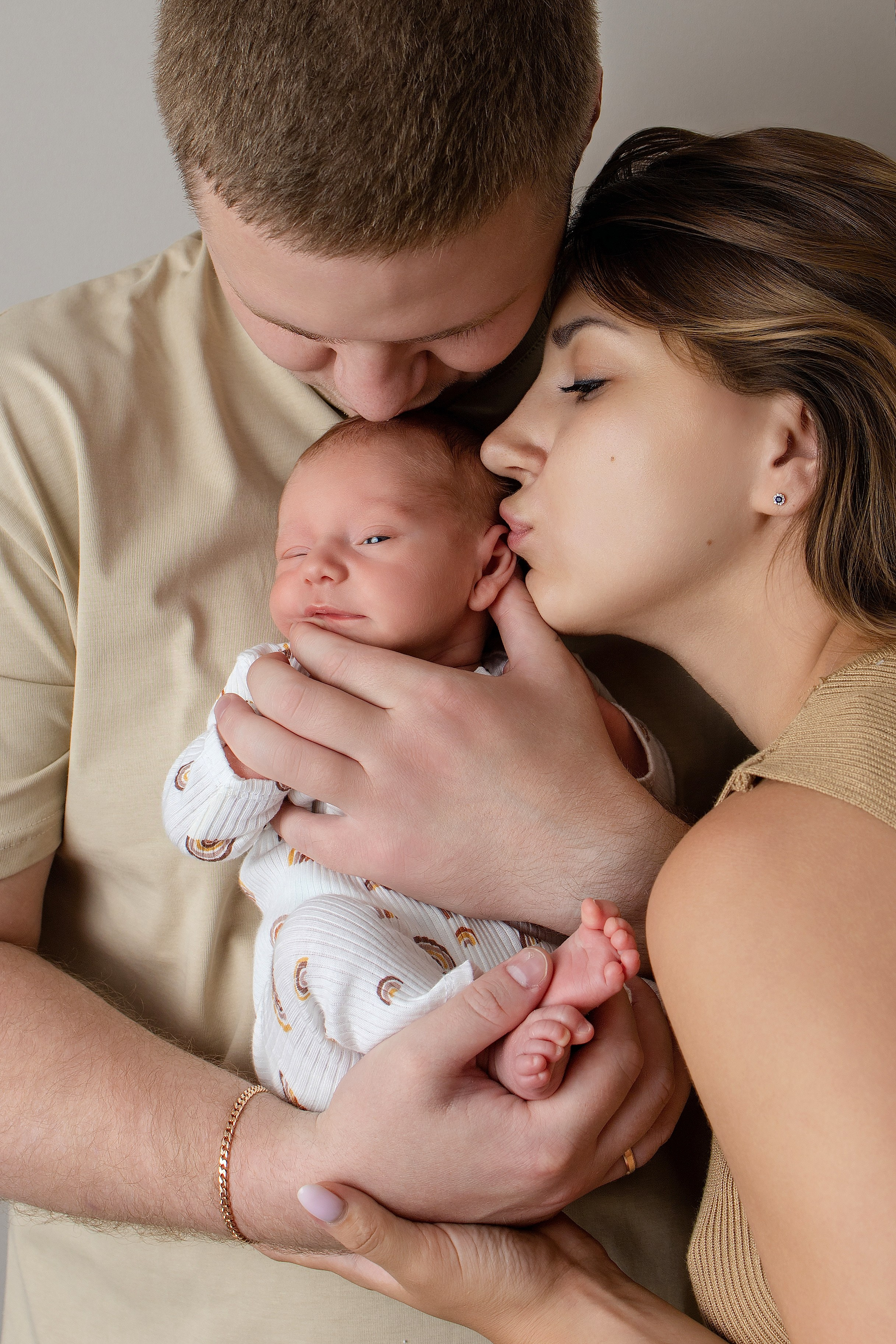 Дима 12 дней. Фотограф новорождённых Newborn Москва