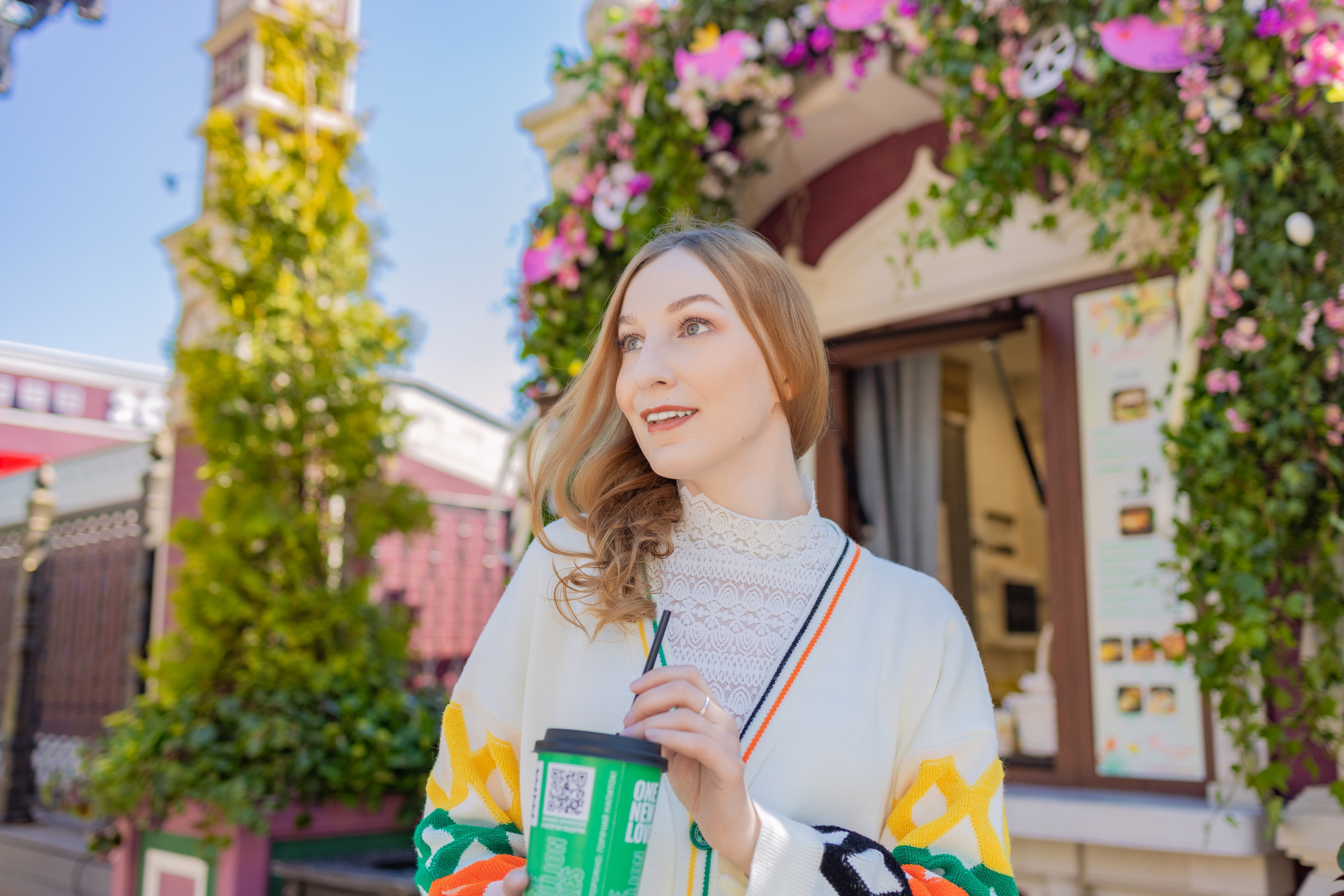 Весенняя прогулка с Еленой по Патриаршим. Репортажный, семейный и студийный фотограф в Москве Демин Алексей