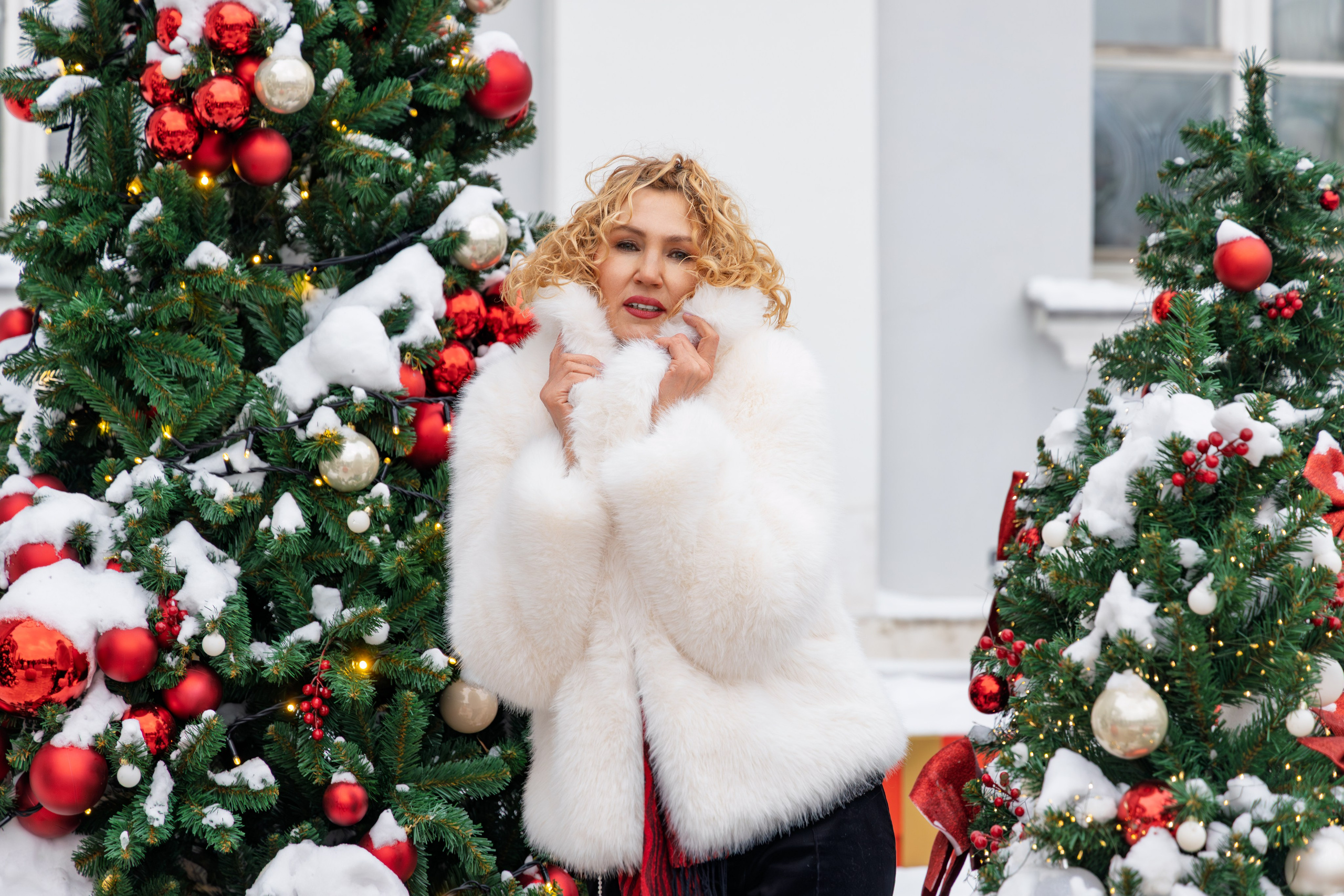 Новогодняя прогулка для Оксаны январь 2026. Репортажный, семейный и студийный фотограф в Москве Демин Алексей