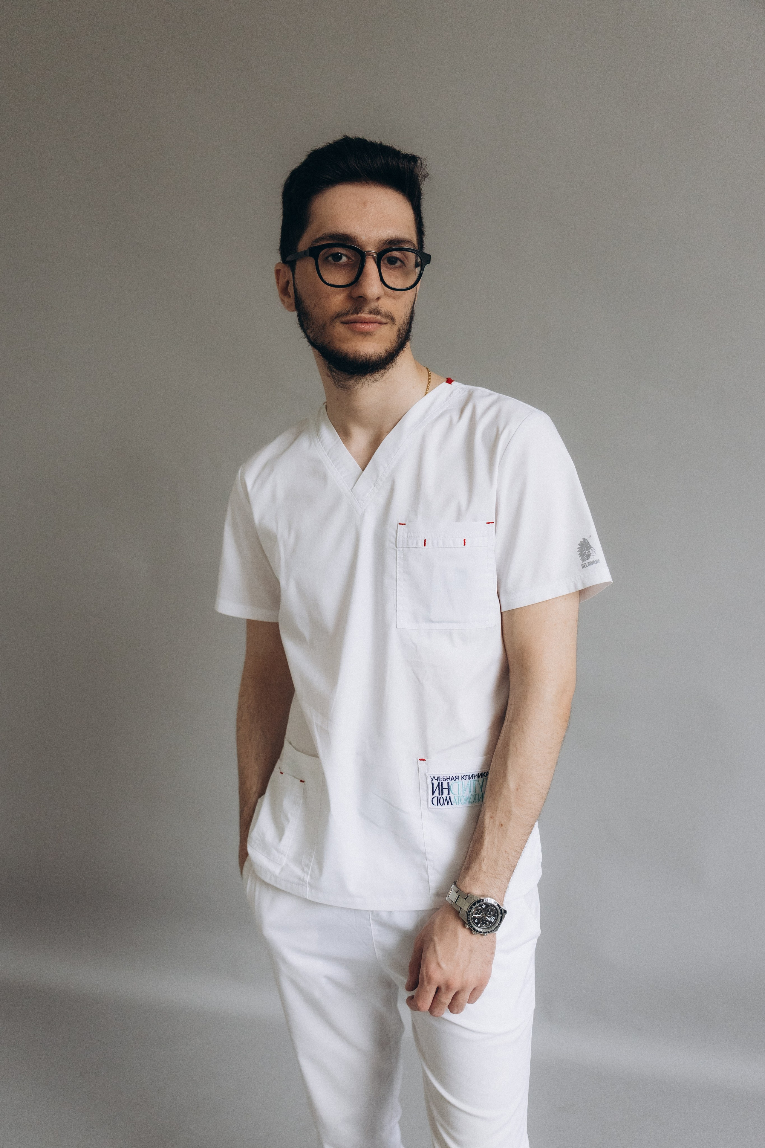 Фотосессия стоматологов в студии. Фотограф Артем Бросов в Санкт-Петербурге и Дубае