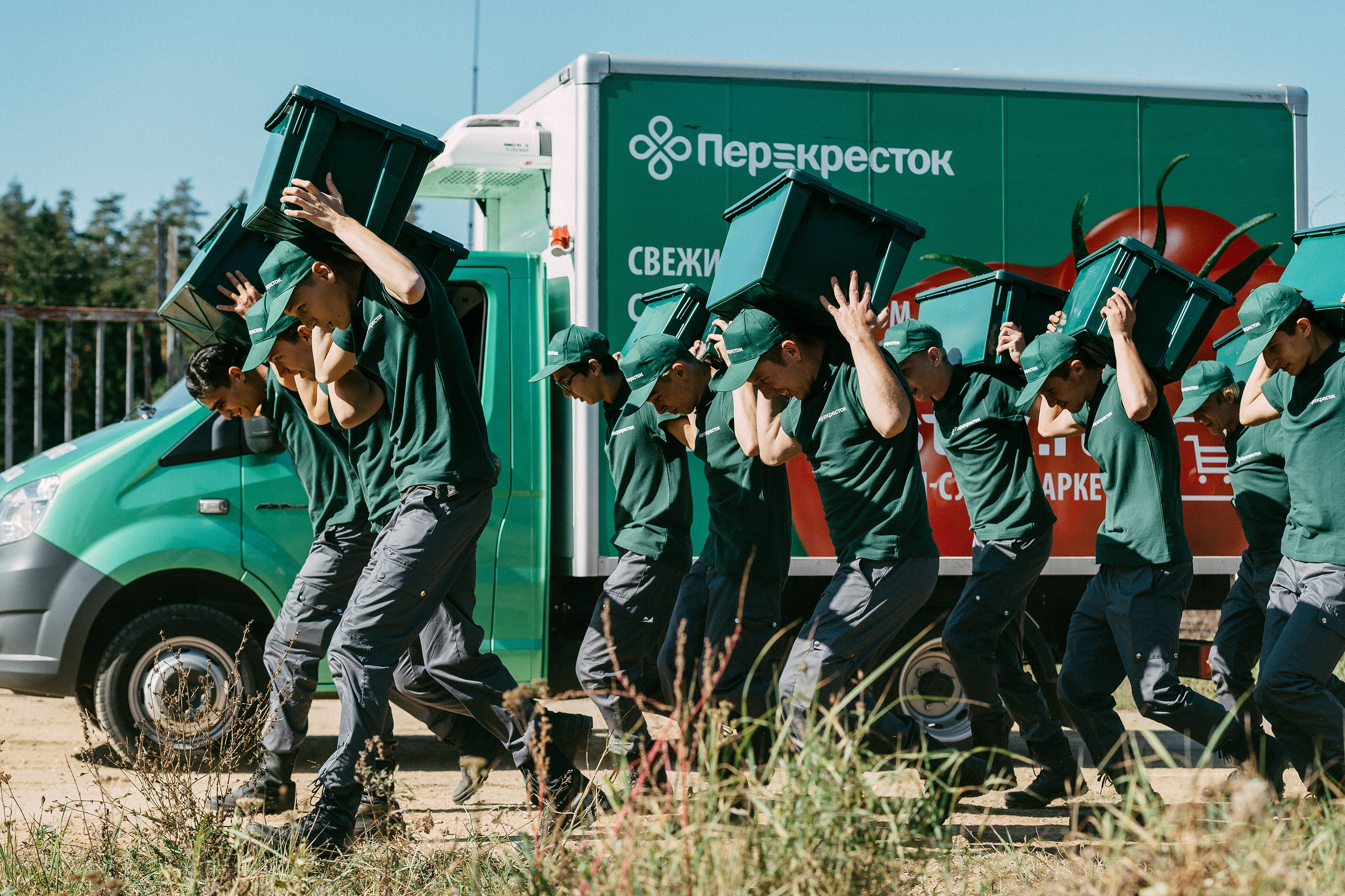 Академия курьеров «Перекрестка». Фотограф Сергей Бойко Москва