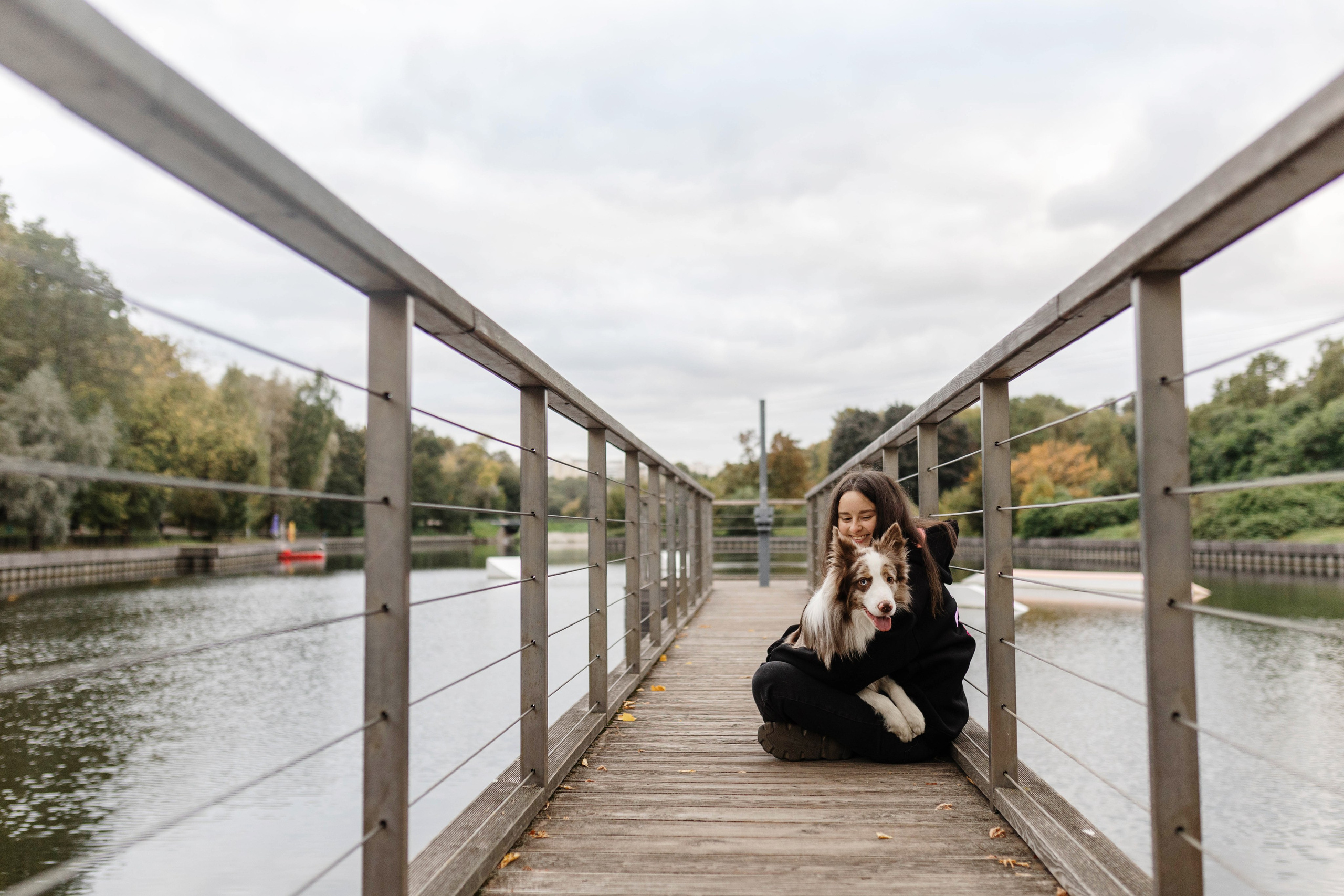 Москва / Лиза и Маффин. Фотограф Кузина Вера