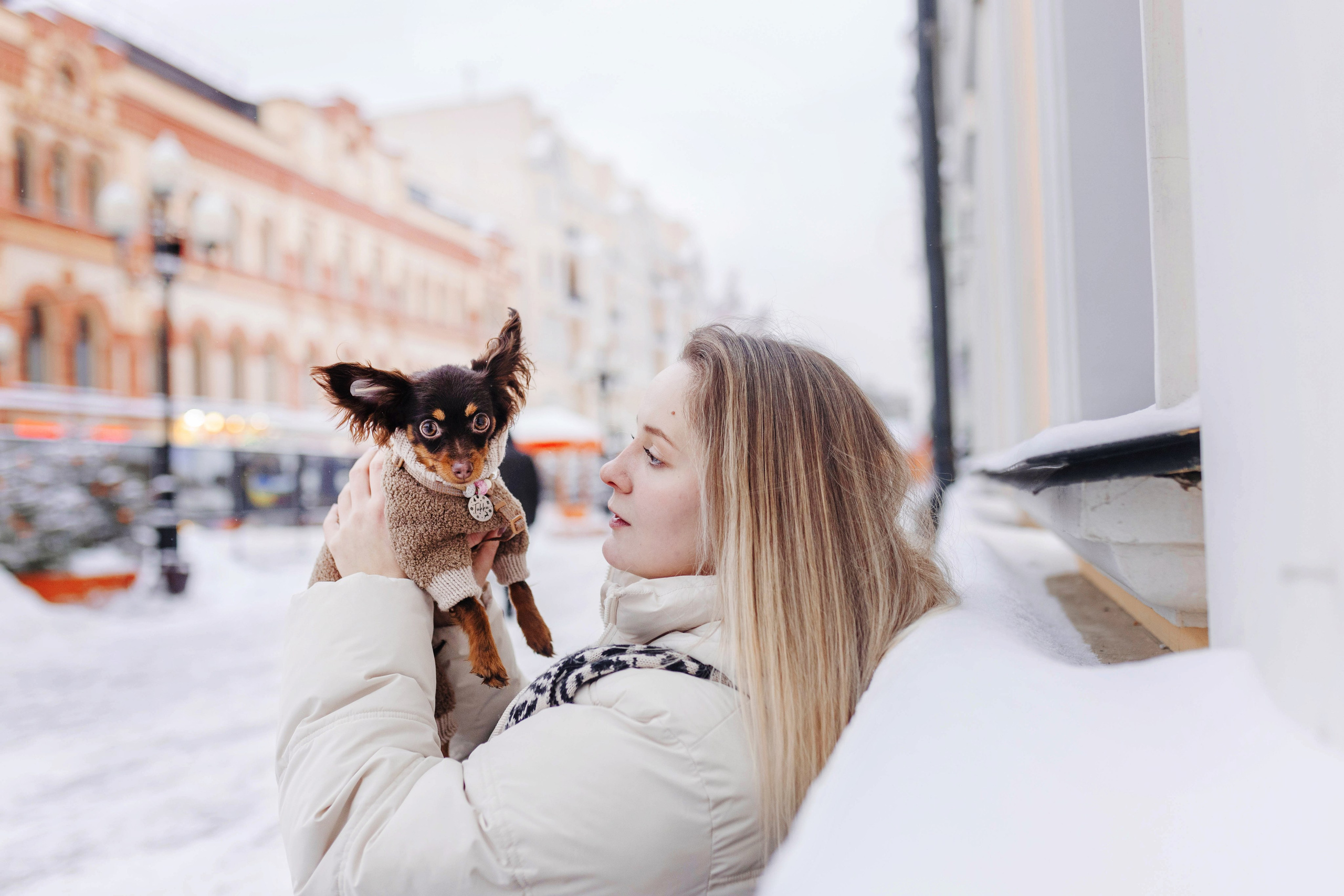 Москва / Даша и Тикки. Фотограф Кузина Вера