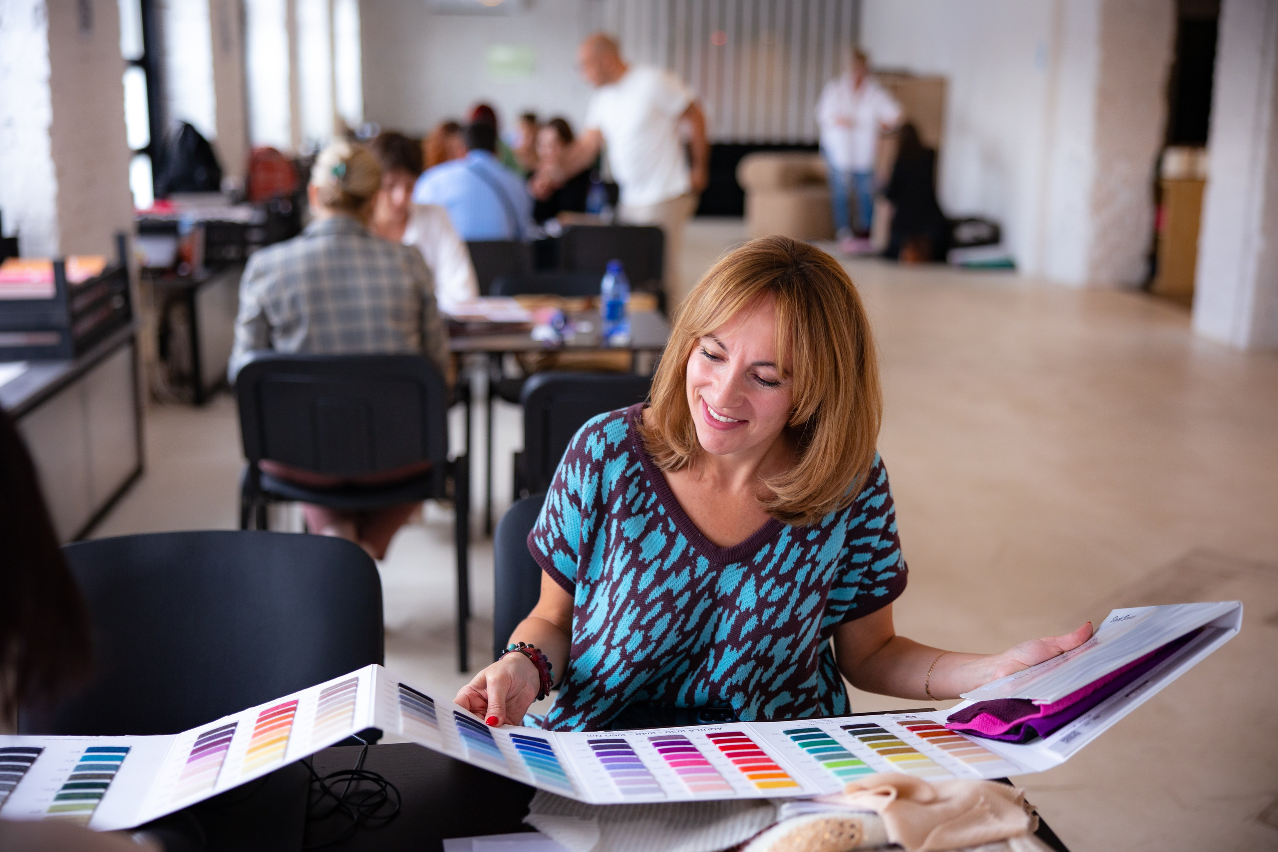 Выставка Espero Moscow Filati Week. Фотограф Москва