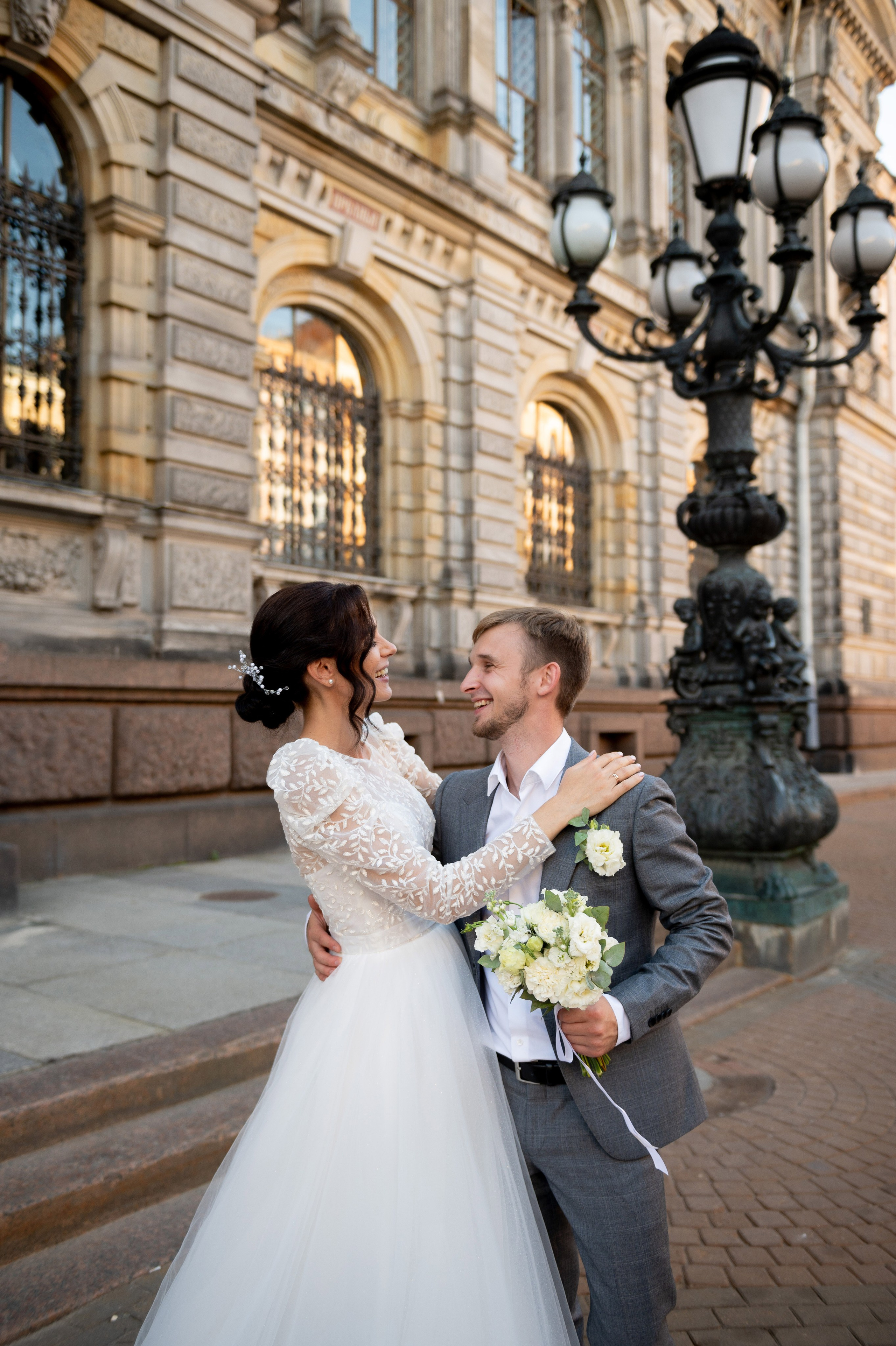 Кирилл и Анжела (круассаны, кофе и фотосессия в Летнем саду). Портретный, семейный и свадебный фотограф в Санкт-Петербурге и в Пушкине Ширяев Денис