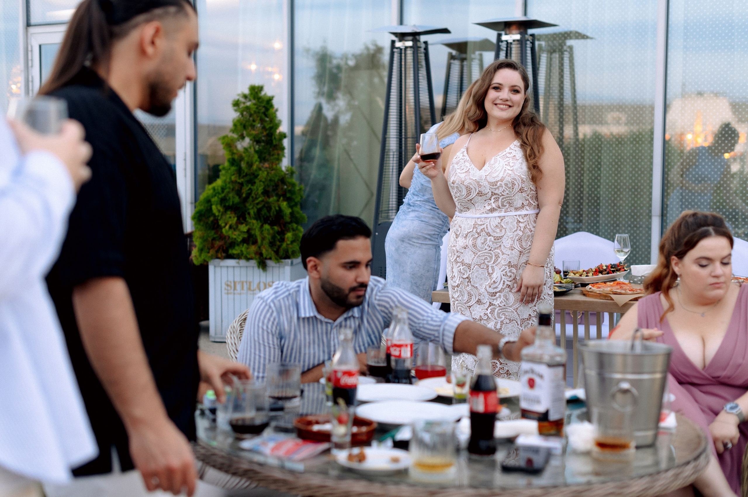 Rooftop party. Шашкова Вероника / Свадебный и семейный фотограф Москва и Ярославль