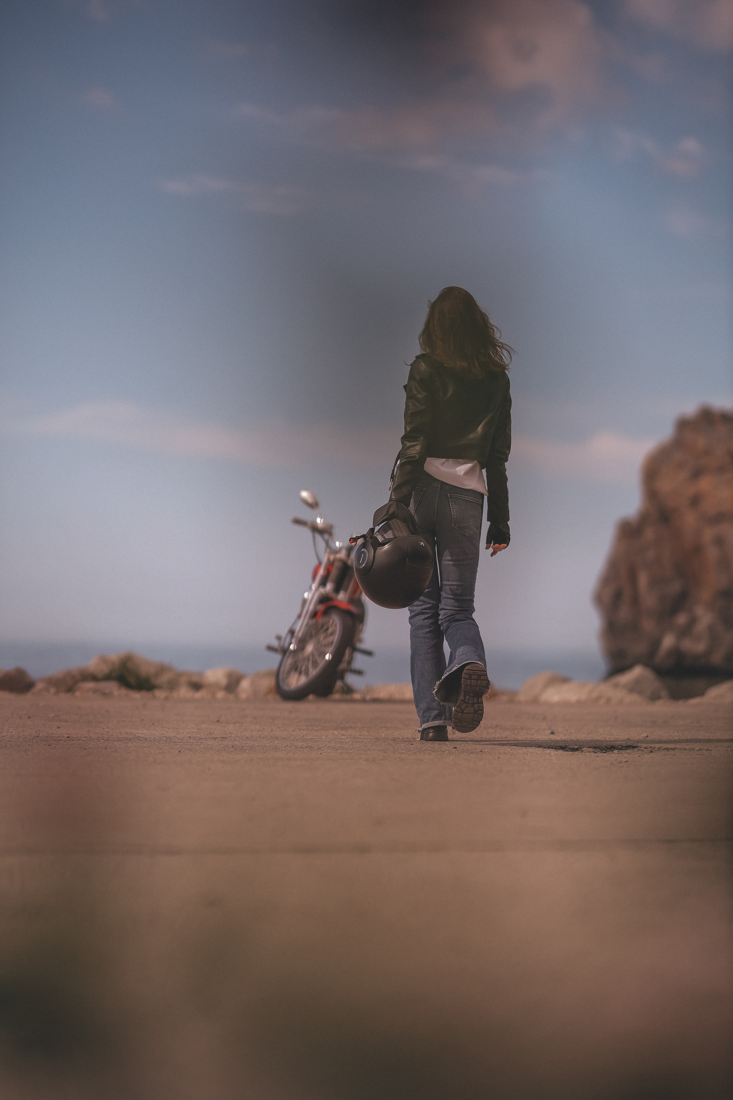 Прекрасная мечта о фотосессии с байком. Женская фотография|Ялта