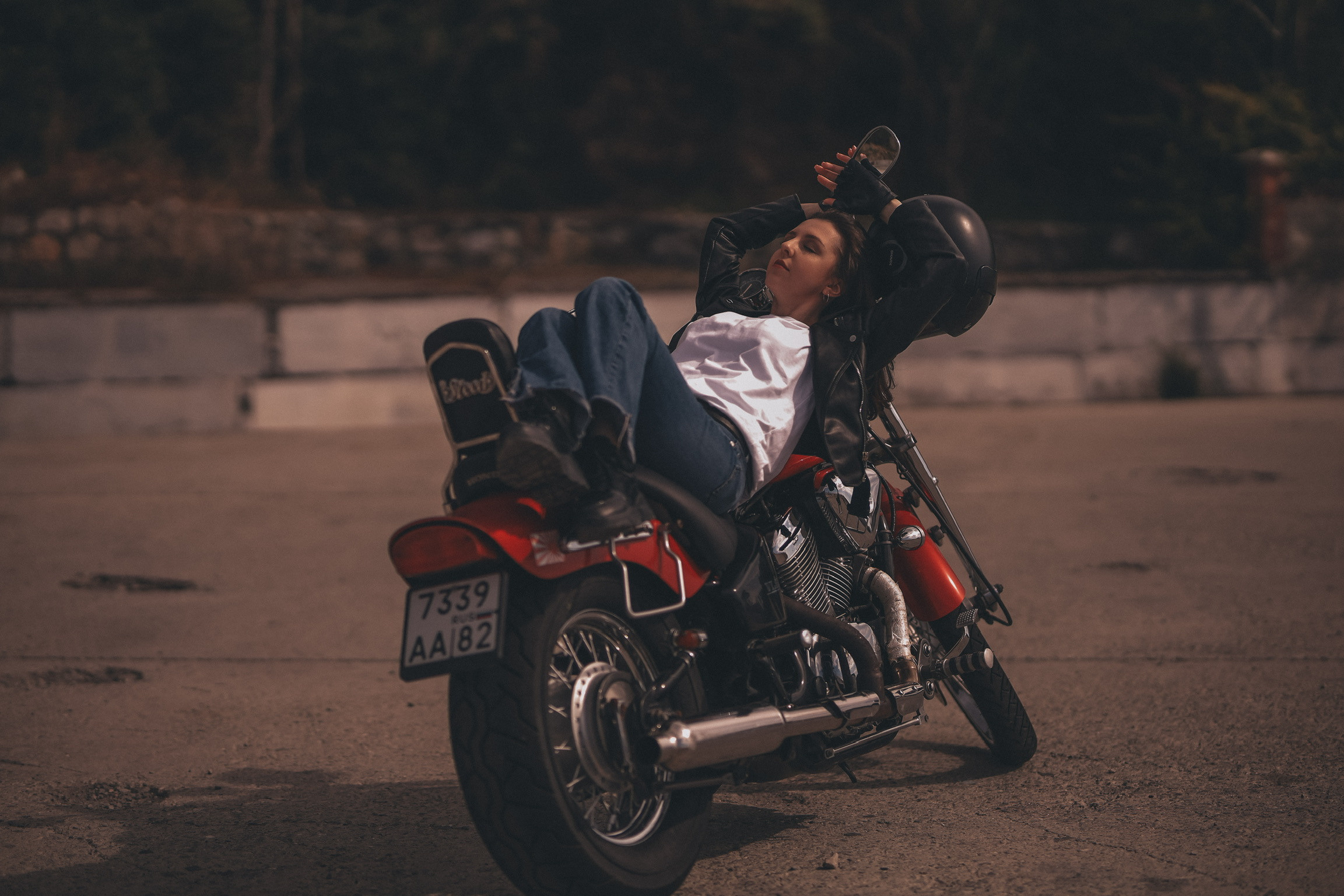 Прекрасная мечта о фотосессии с байком. Женская фотография|Ялта