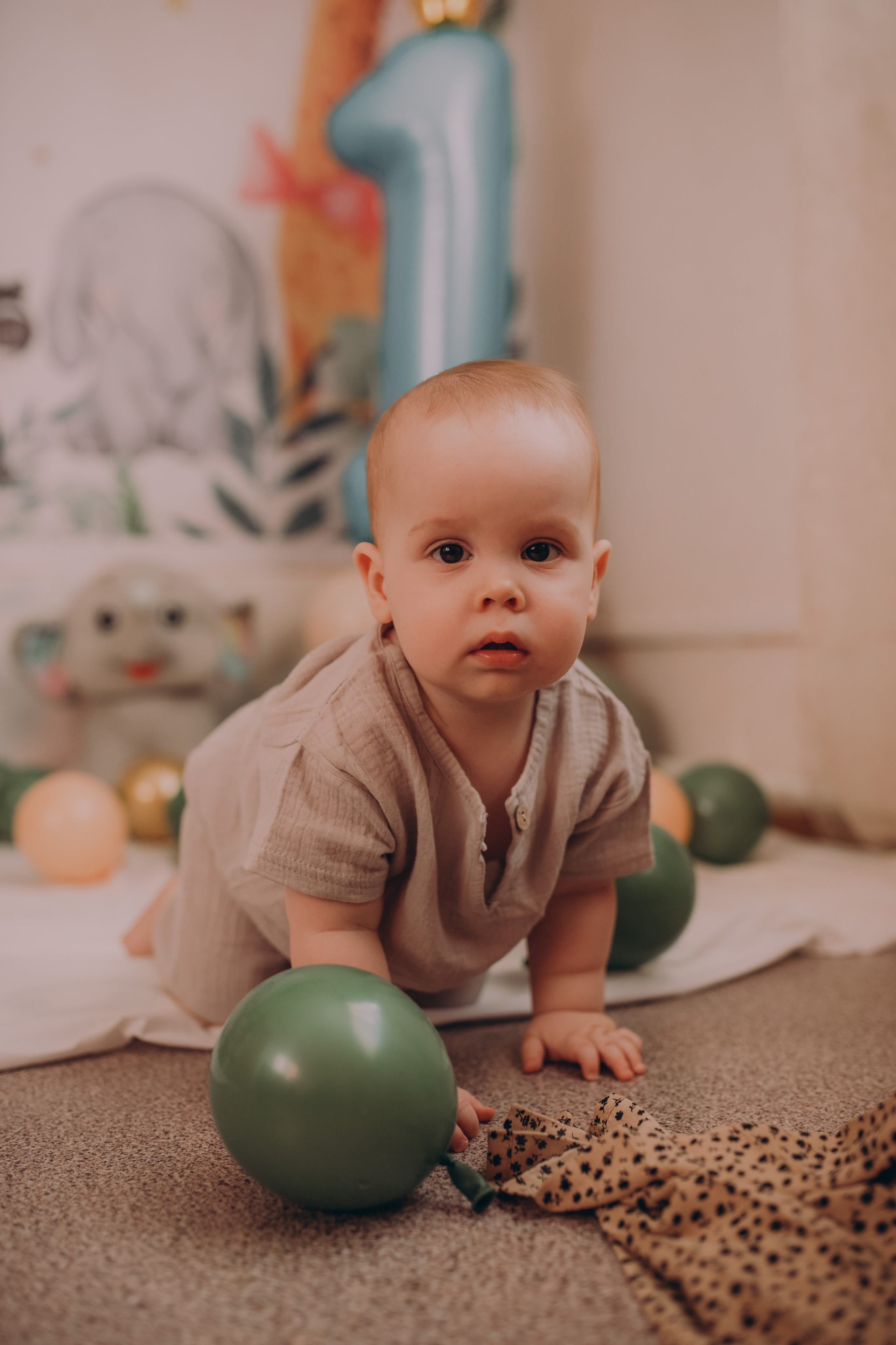 1 годик Мишеньке. Семейный и детский фотограф город Тында Дарья