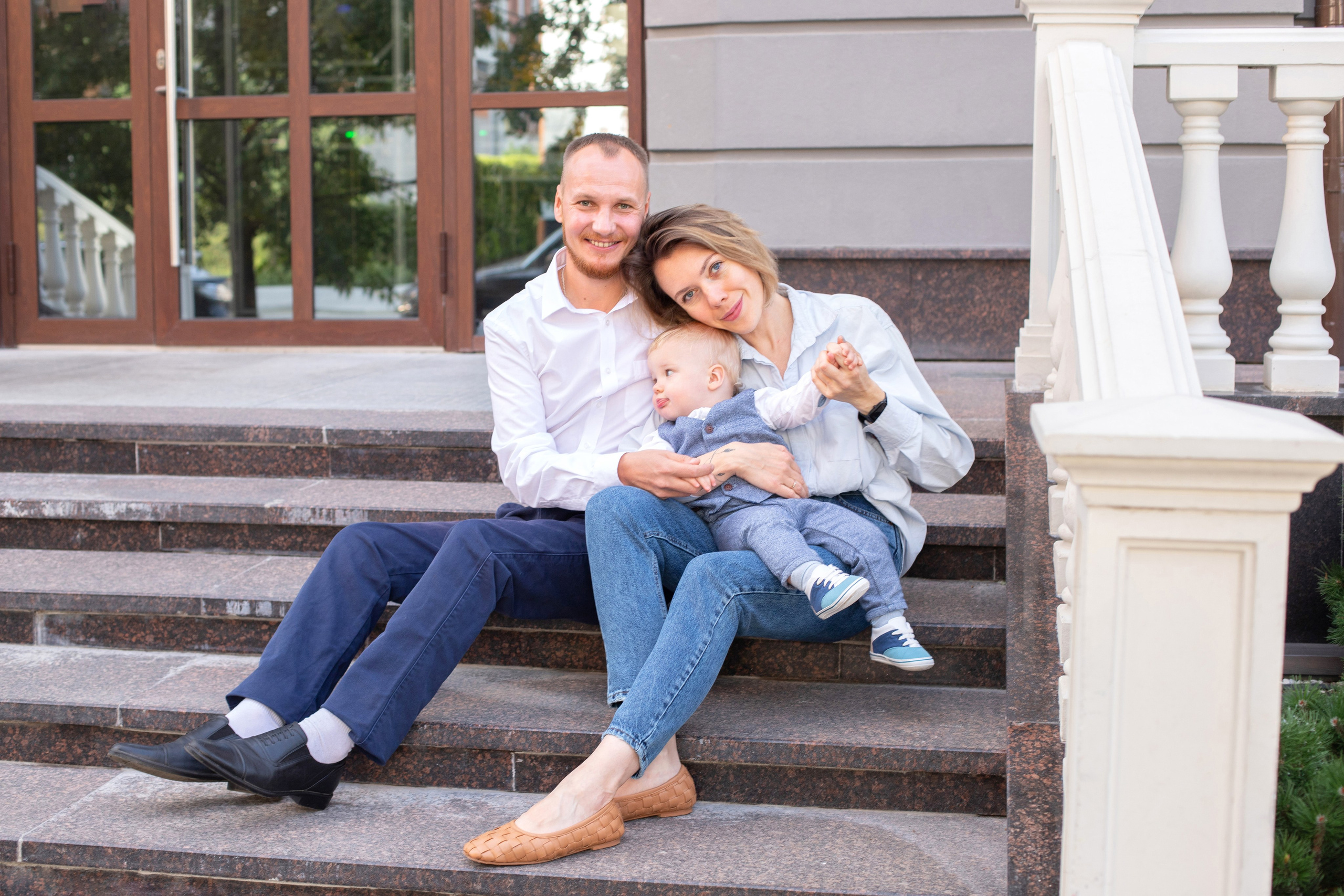 Артём + Лидия + Марк. Фотограф новорожденных в Екатеринбурге Татьяна Продан