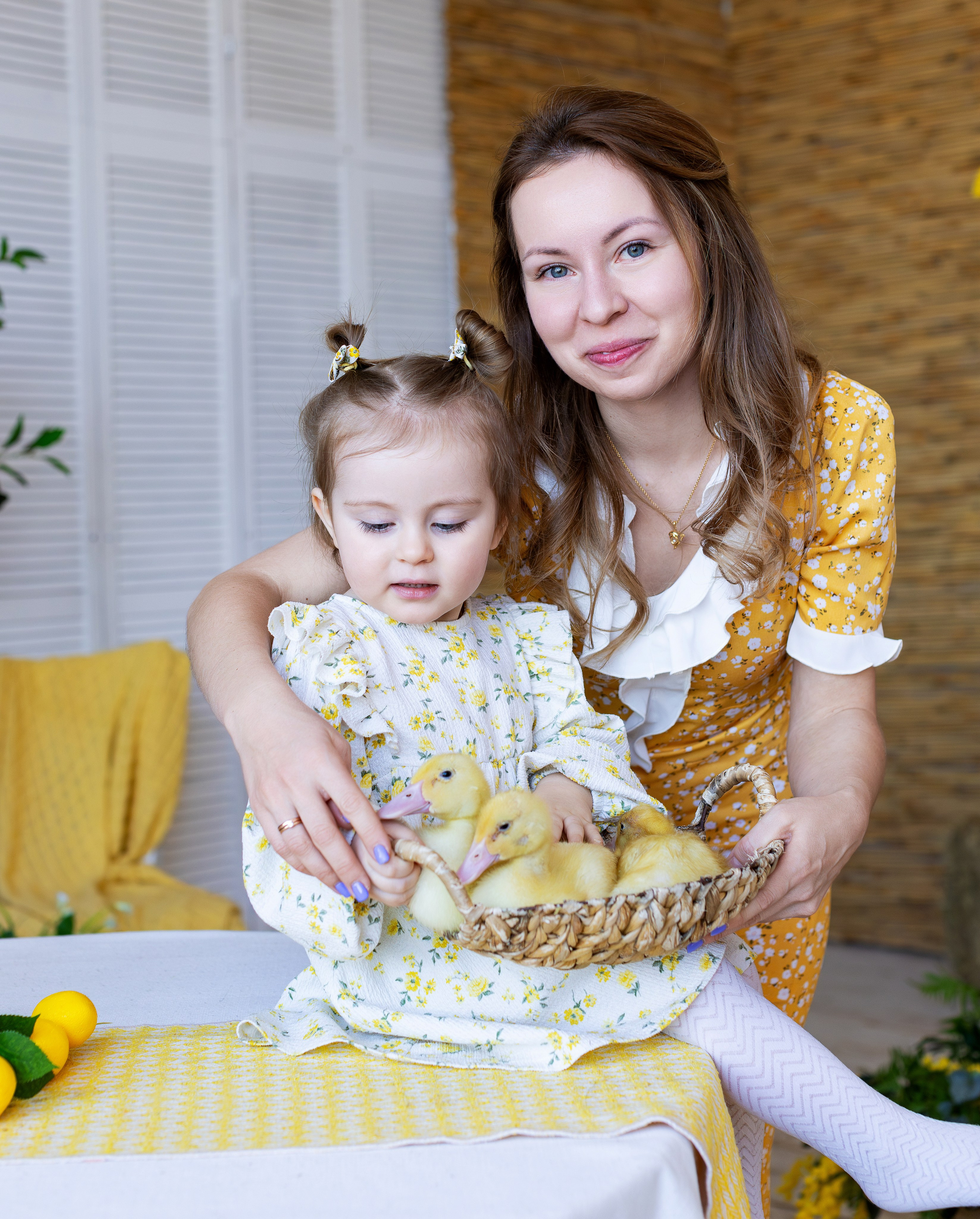 Фотосесии с Утятами и Кроликами (Пасхальные Фотосессии). Семейный и Детский фотограф в Москва Скворцова Татьяна