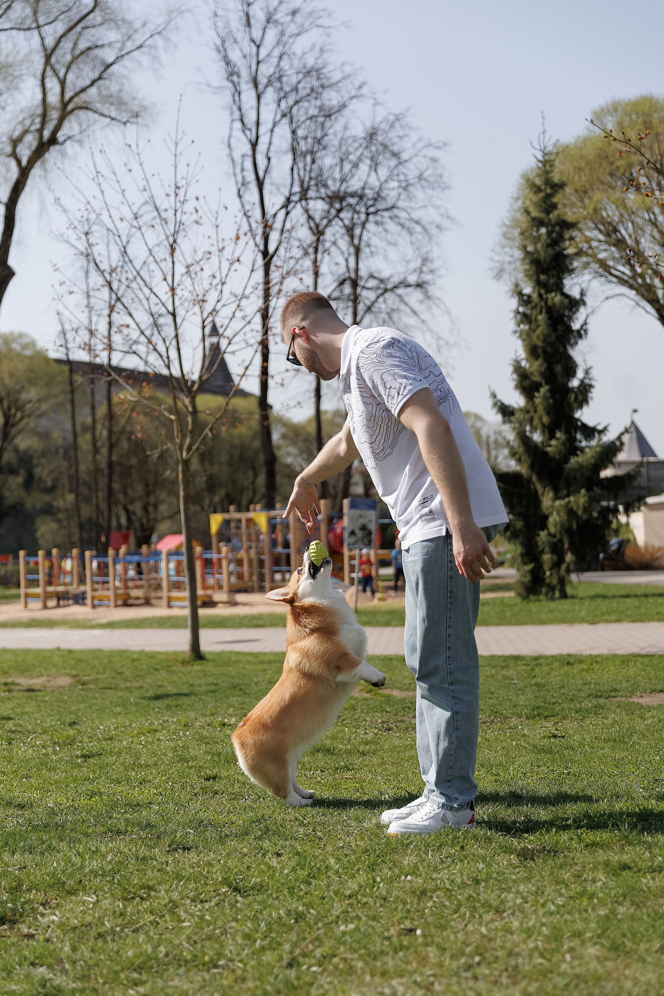 С коржиком Капой. Свадебный фотограф в Пскове и Санкт-Петербурге | Анна Голикова