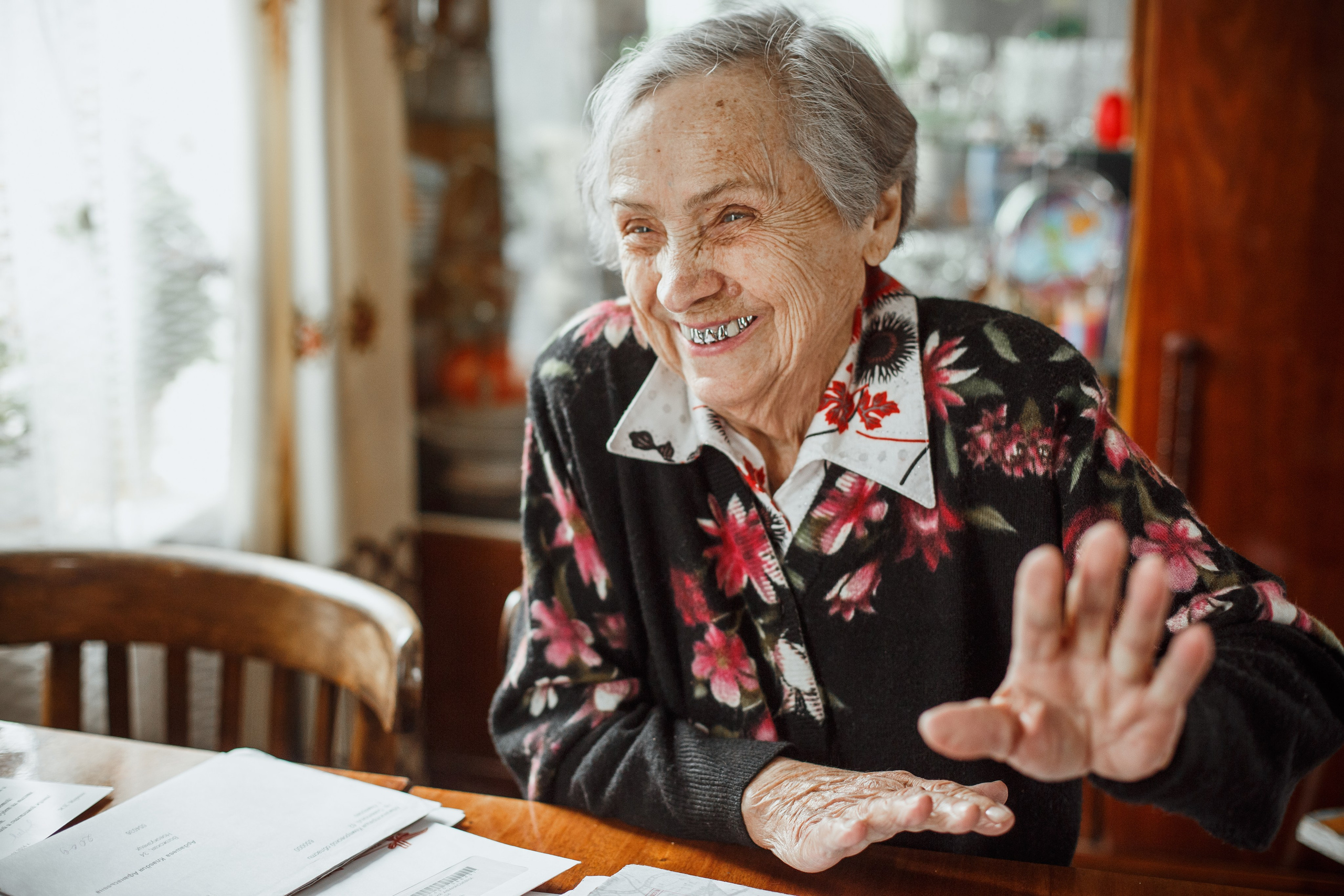 Ветеран Великой Отечественной Войны, портрет