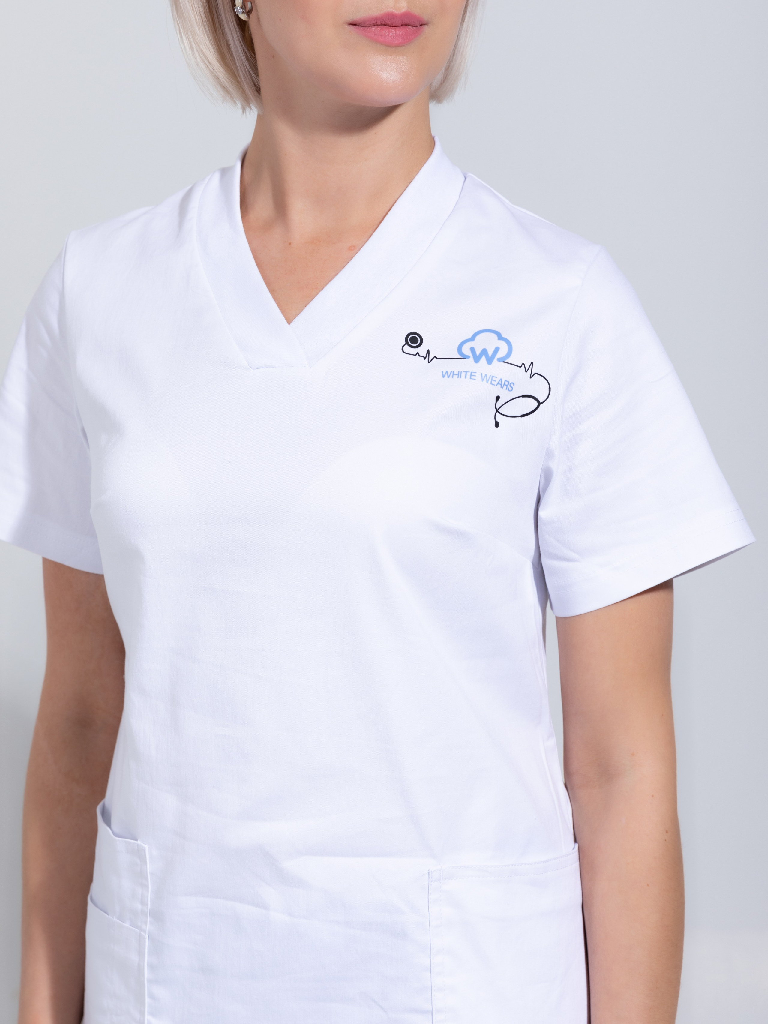 White Wears медицинская одежда премиум качества. Фотограф FOTOBANKA