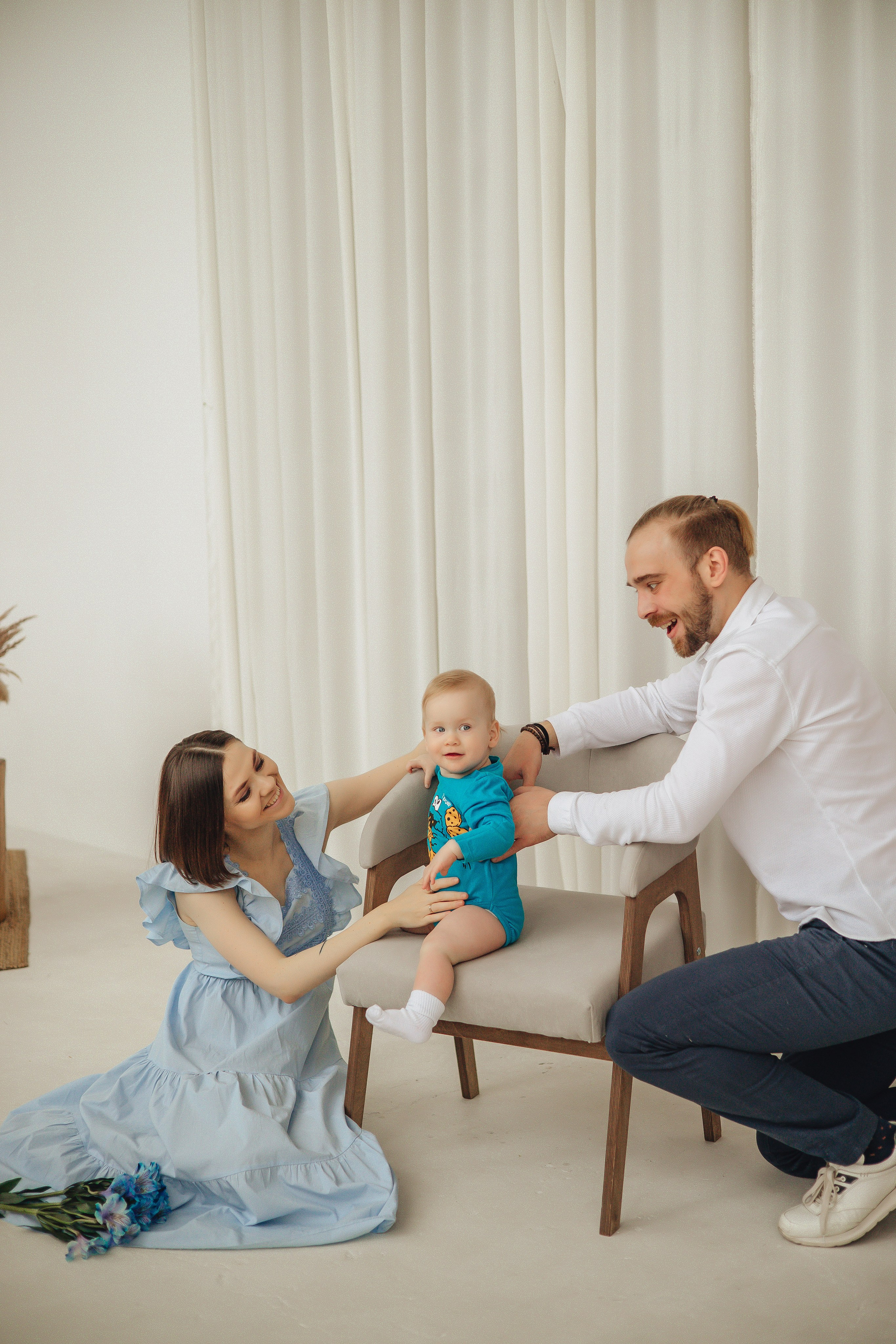 Света + Паша + Ярослав. Студия. Свадебный и семейный фотограф Пушкин Царское Село СПБ Питер Санкт-Петербург и Рязань Ольга Козлова