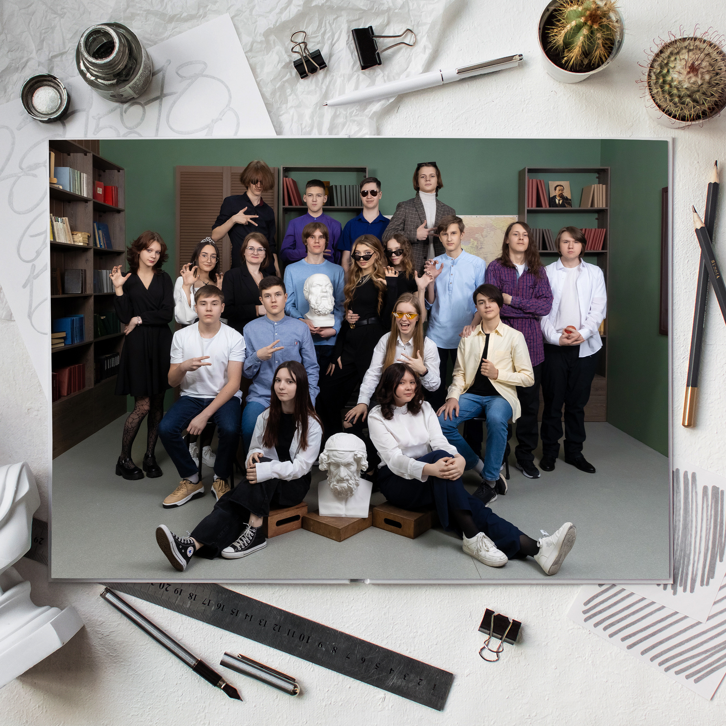 Общая фотография и портрет. Выпускной альбом Сургут ХМАО