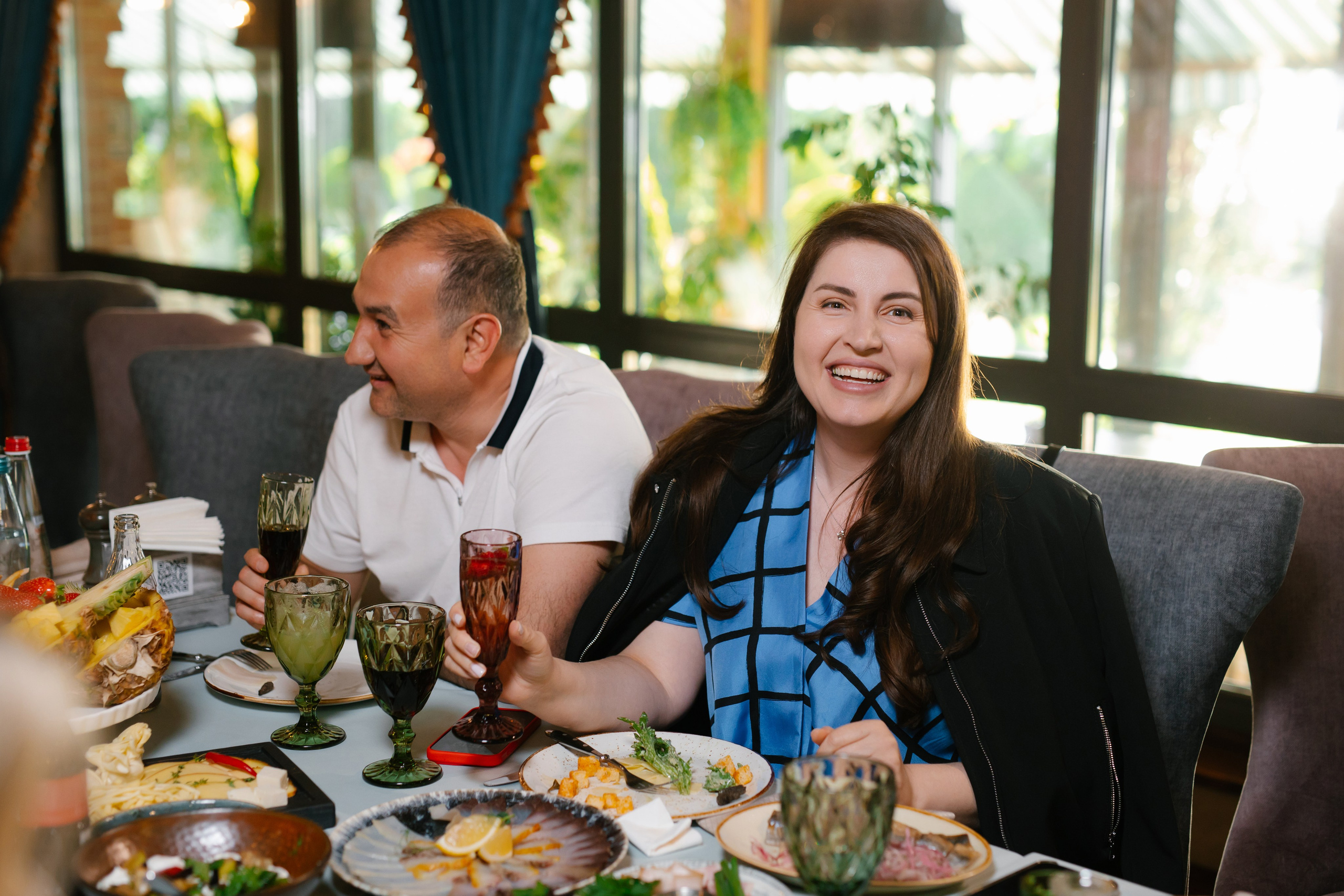 День рождения Роксаны, ресторан Лев Голицын