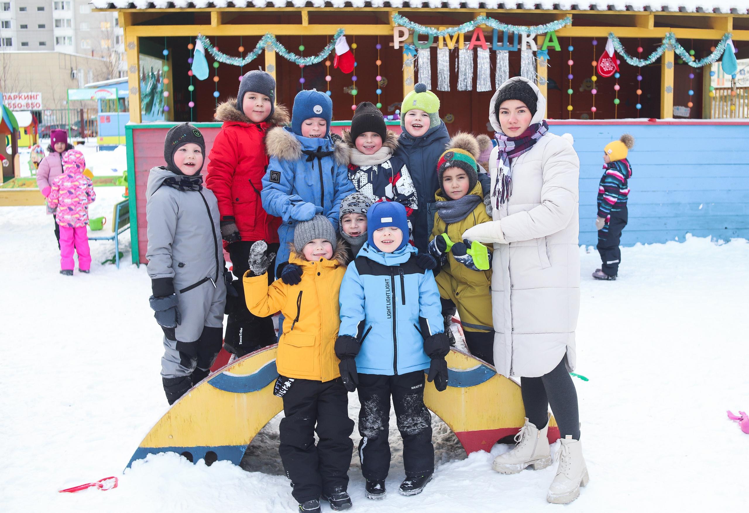 Уличная съемка для детского садика. Фотограф в Сургуте Брызгунова Анастасия