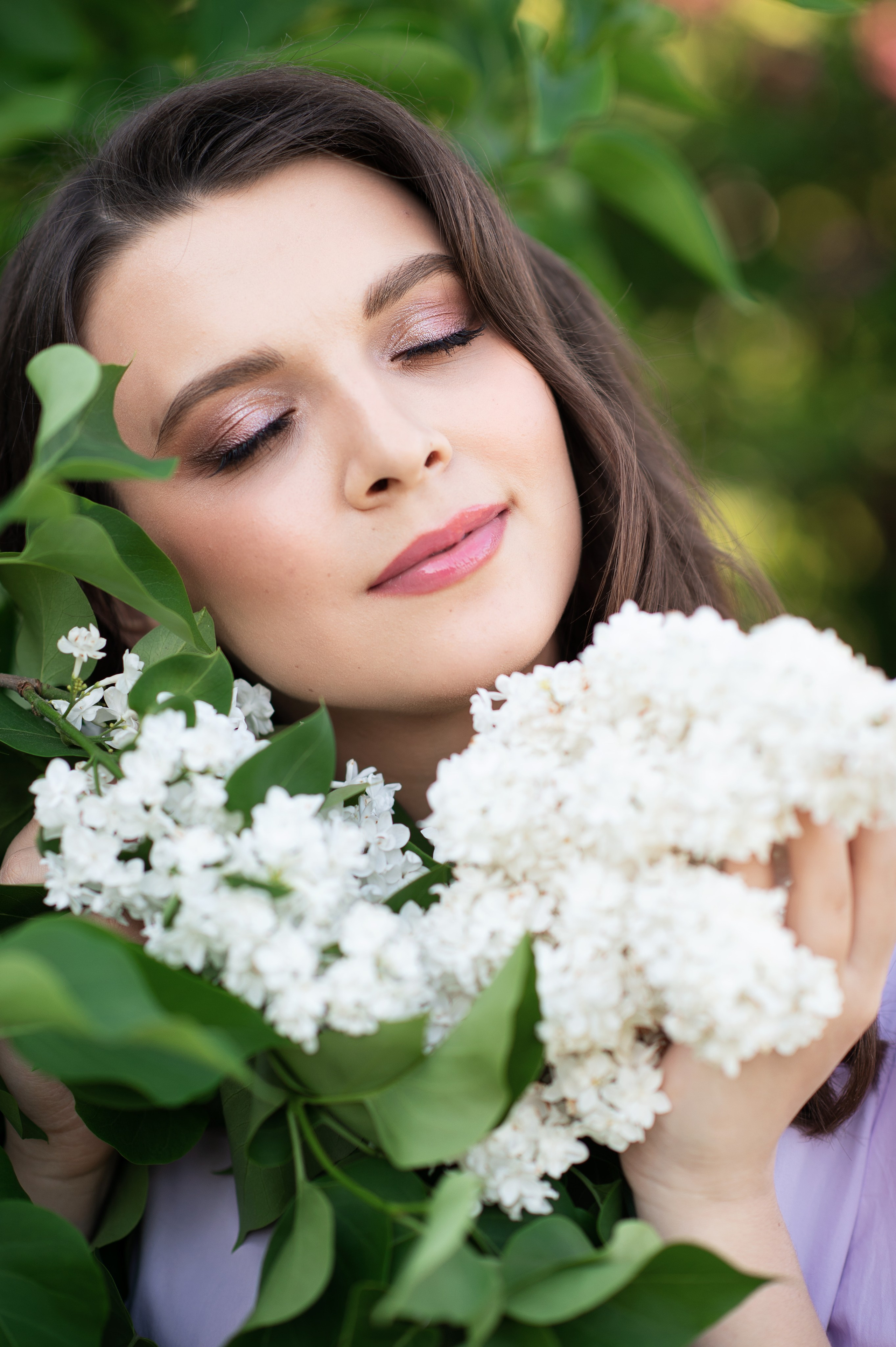 Фотосессия в сирени. Фотосессии в Москве, женский и семейный фотограф Юлия Михайленко