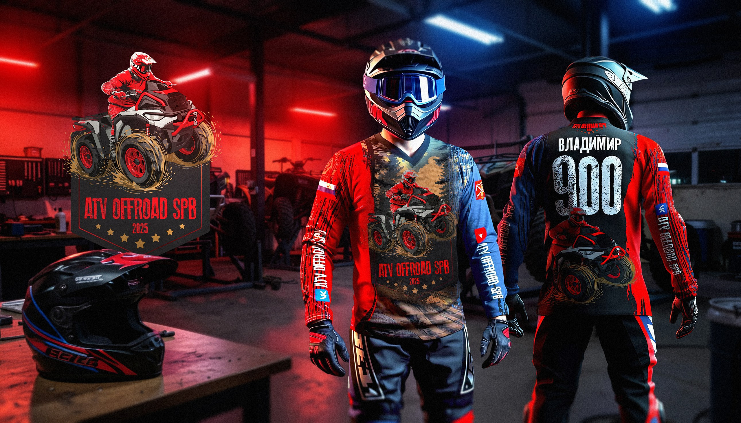ATV Offroad SPb. Графический дизайнер Илья Левченко