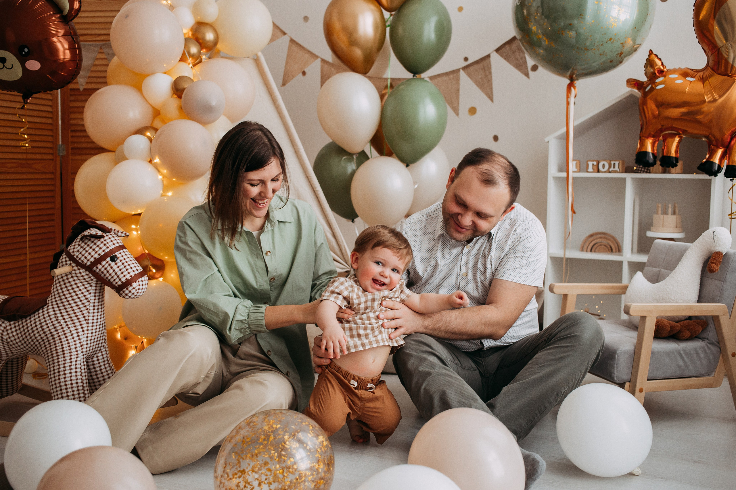 Тёмочке 1 год. Фотограф в Санкт-Петербурге Гарипова Валерия