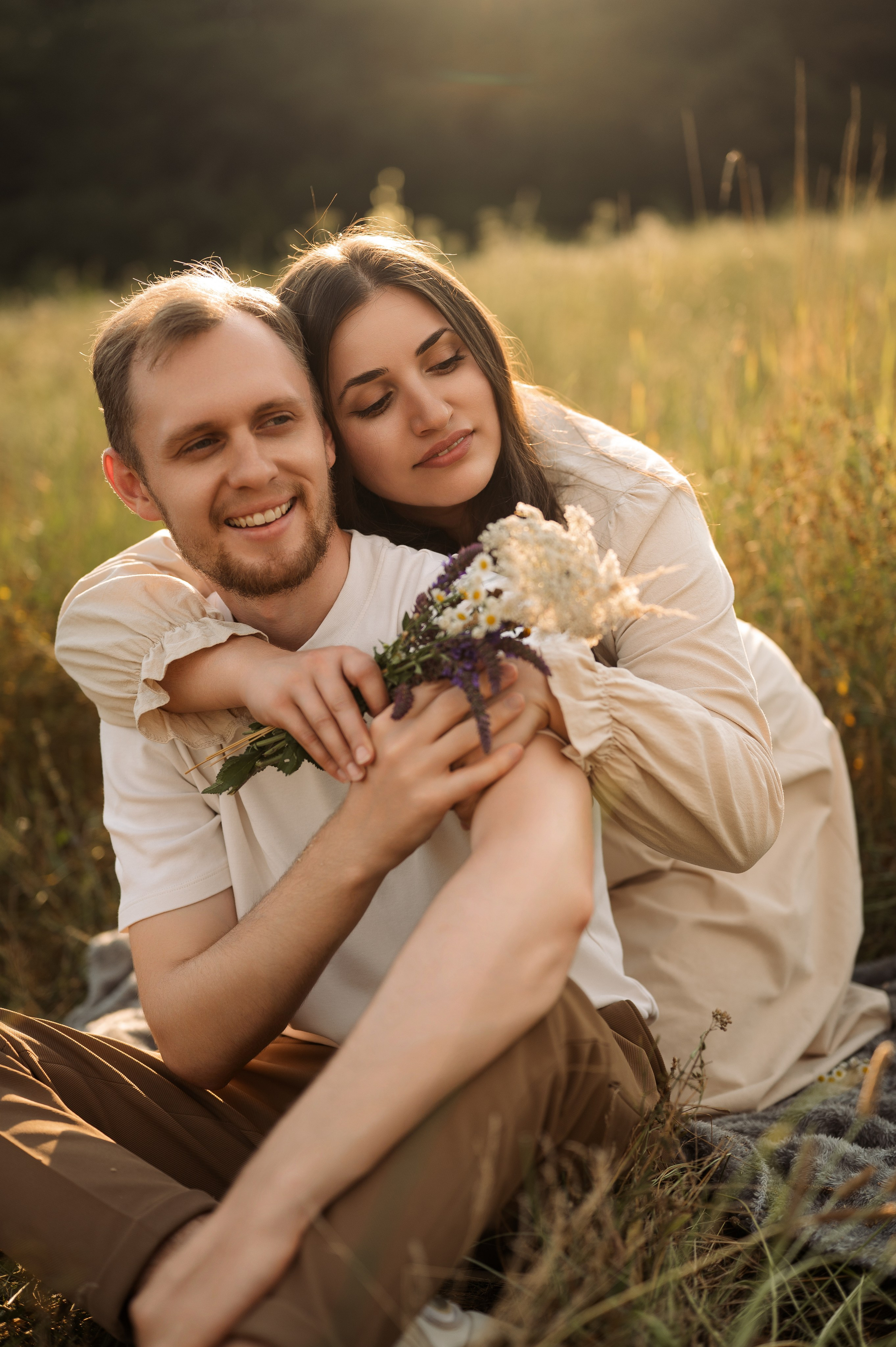 Love story в поле 🌾. Свадебный и семейный фотограф в Краснодаре Алина Мельник
