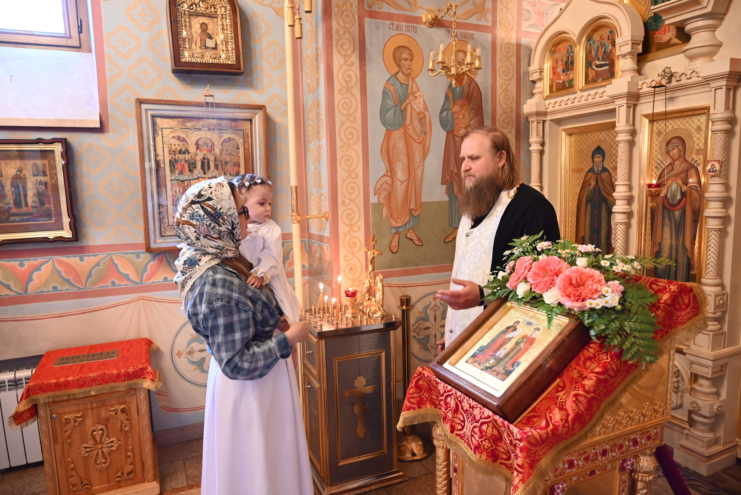Крещение 7 мая. Семейный и детский фотограф Москва