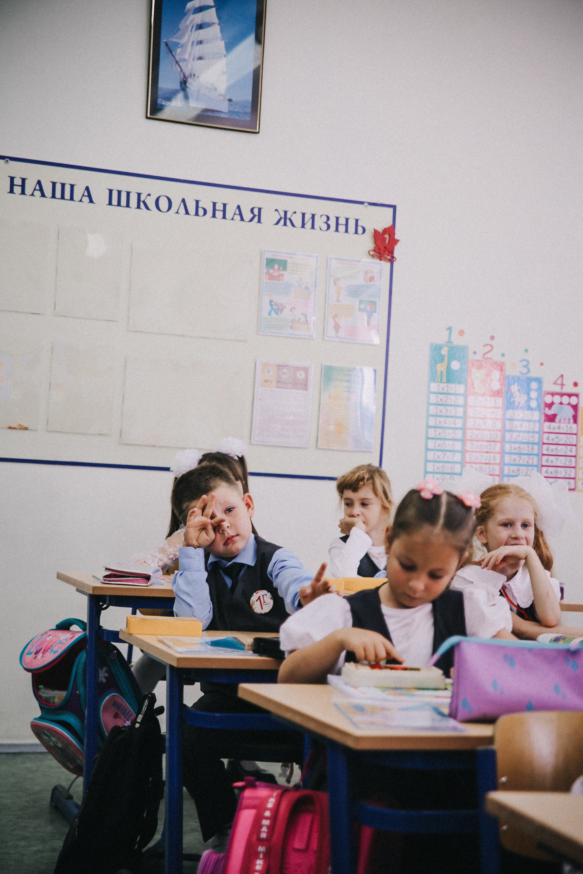 Первоклашки. Фотограф в Серпухове и Тарусе Ксения Царёва