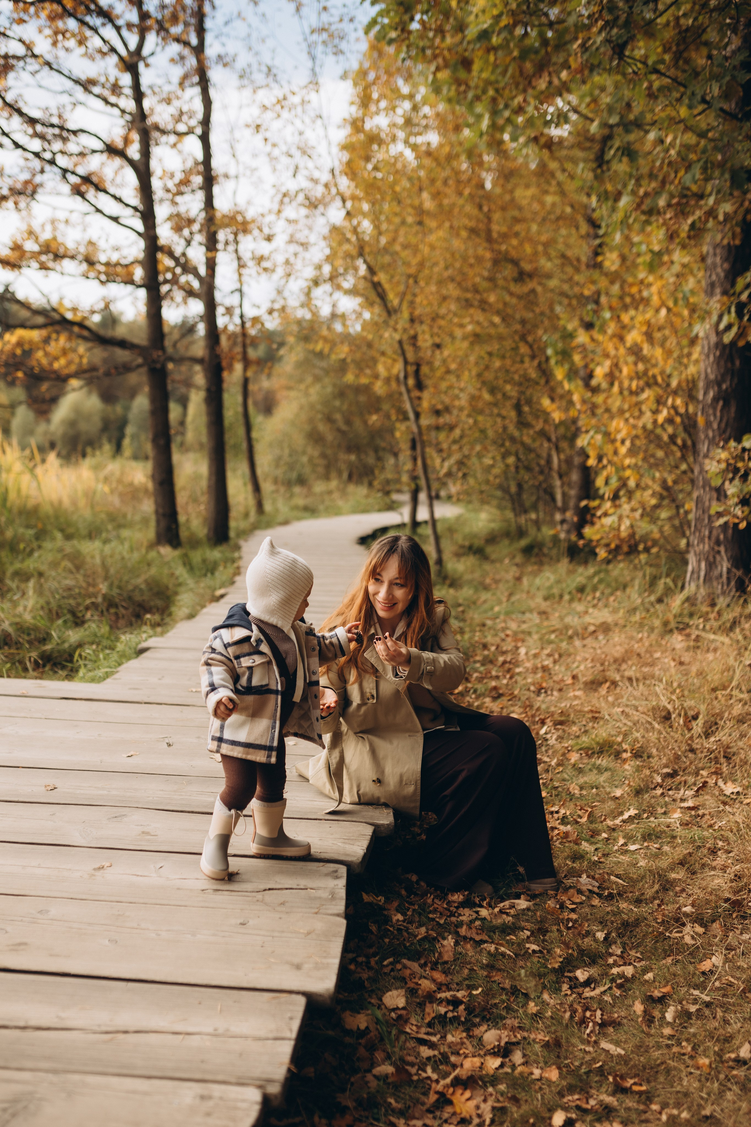 Осенняя прогулка 🍂. Семейный фотограф Мария Маркова Москва и Одинцово