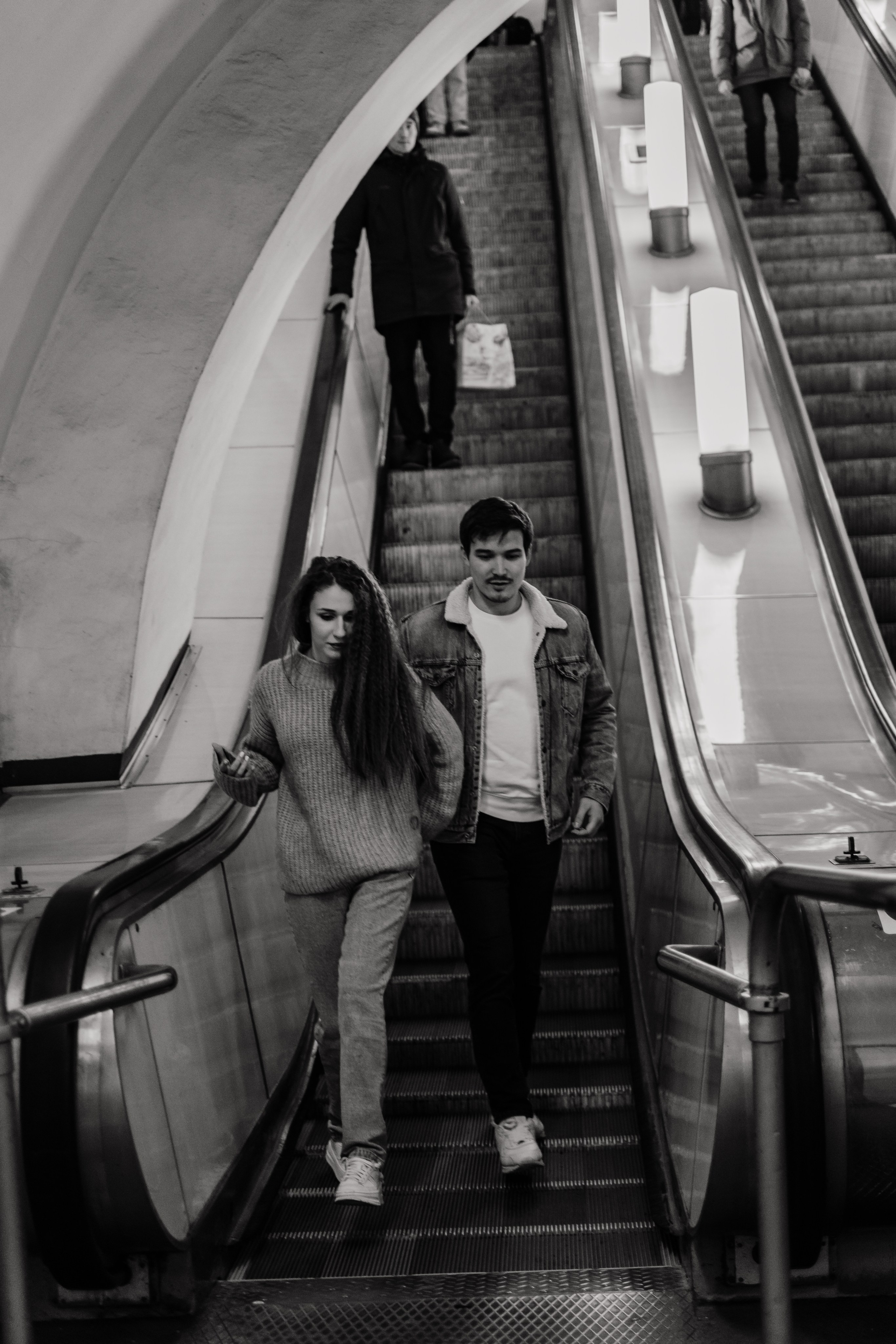 Любовь в ритме метро. Photographer Victoria Slavnova