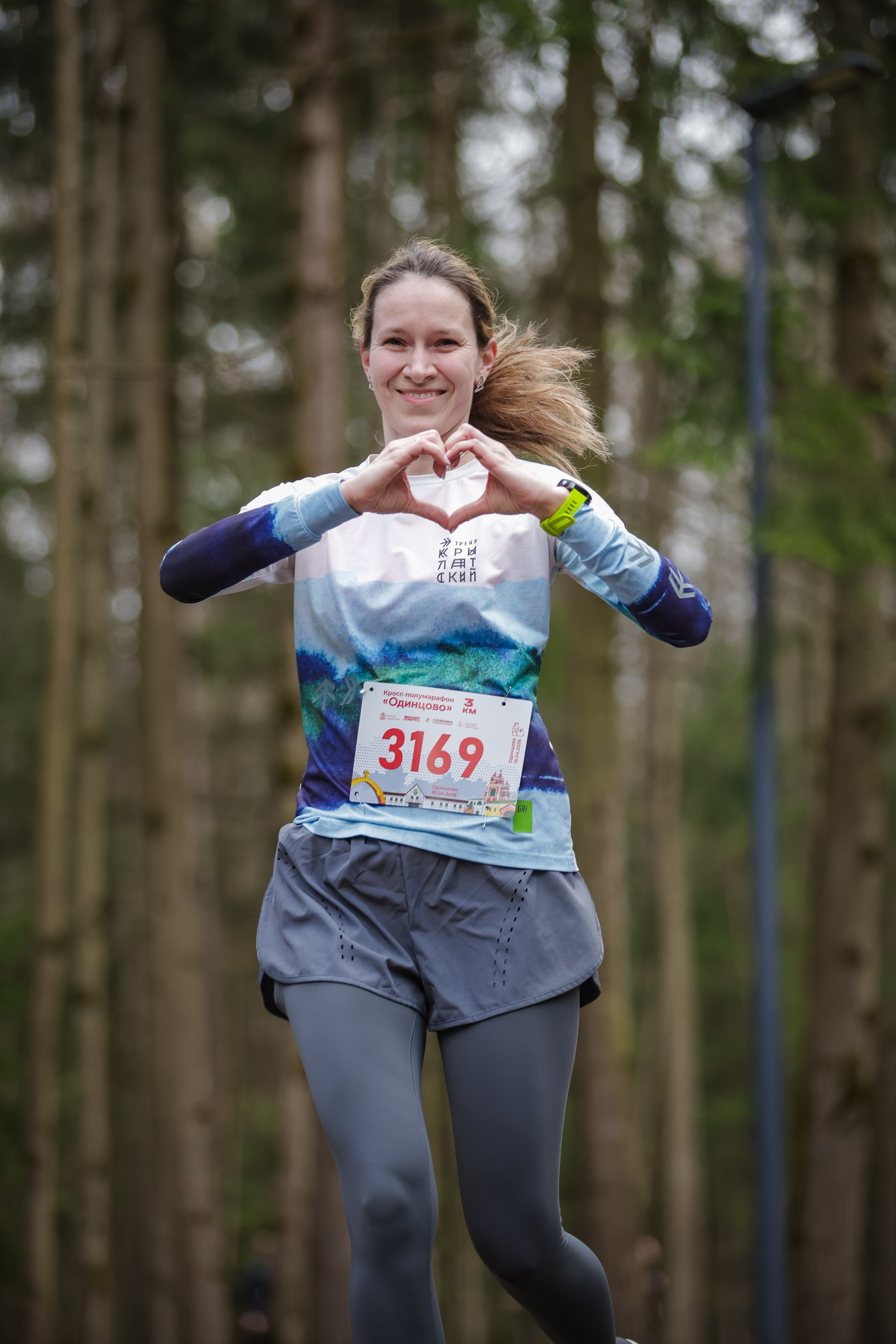 Кросс-полумарафон «Одинцово 2026». Александра Мельниченко/ Бегающий фотограф