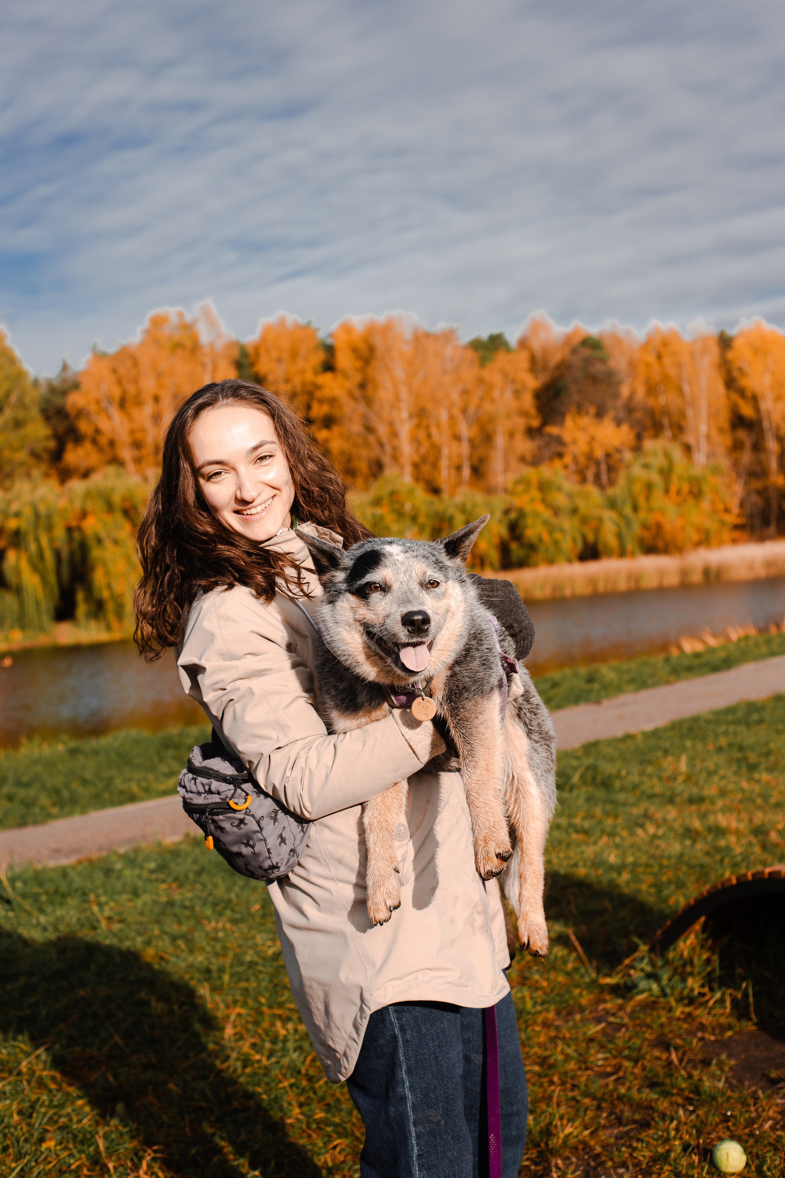 Юля, Антон и Лу. Фотограф-анималист Мария Баркевич | Москва
