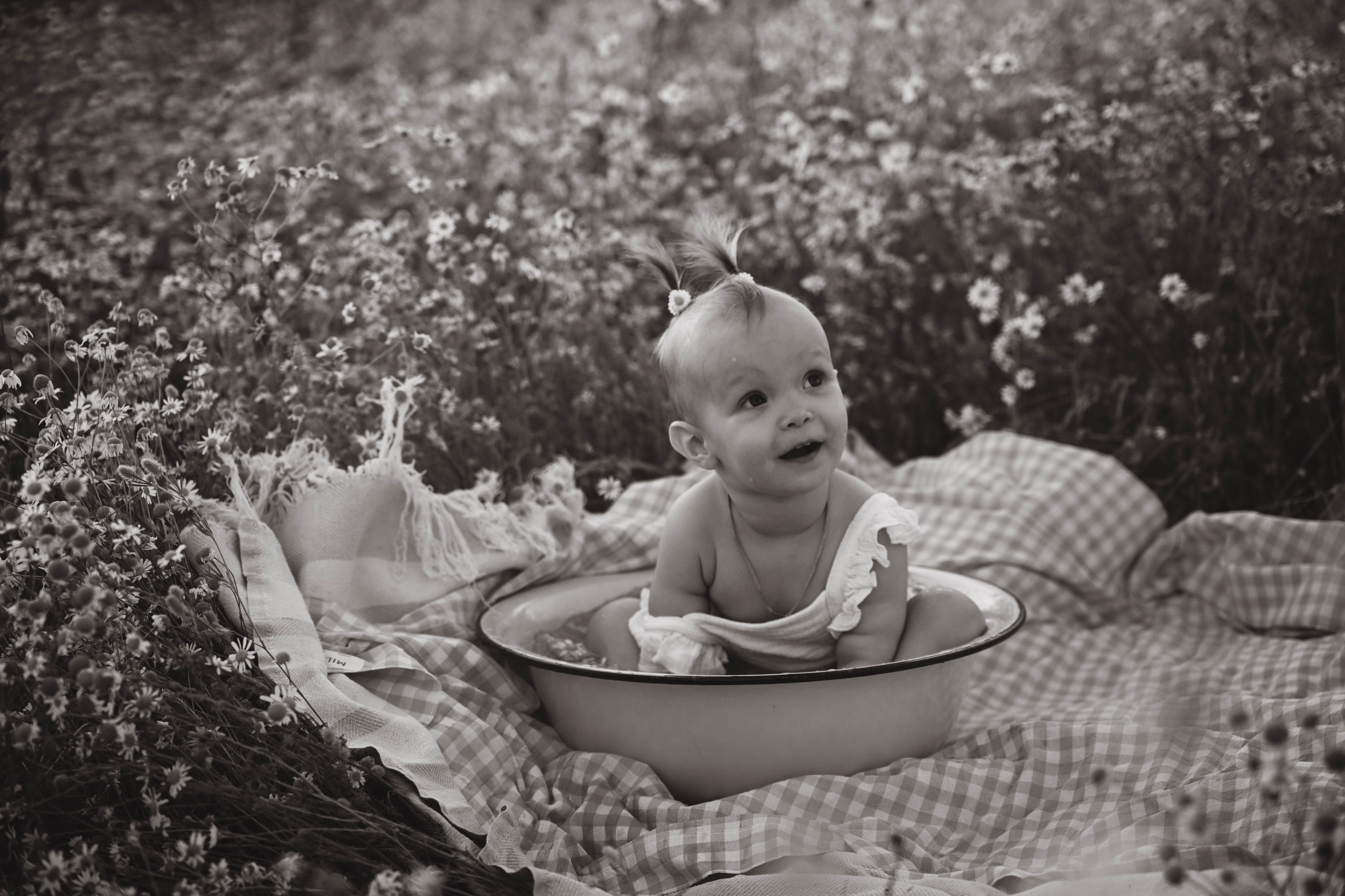 Ромашковое поле. Семейный фотограф в Москве Люберцах Ирина Вронская