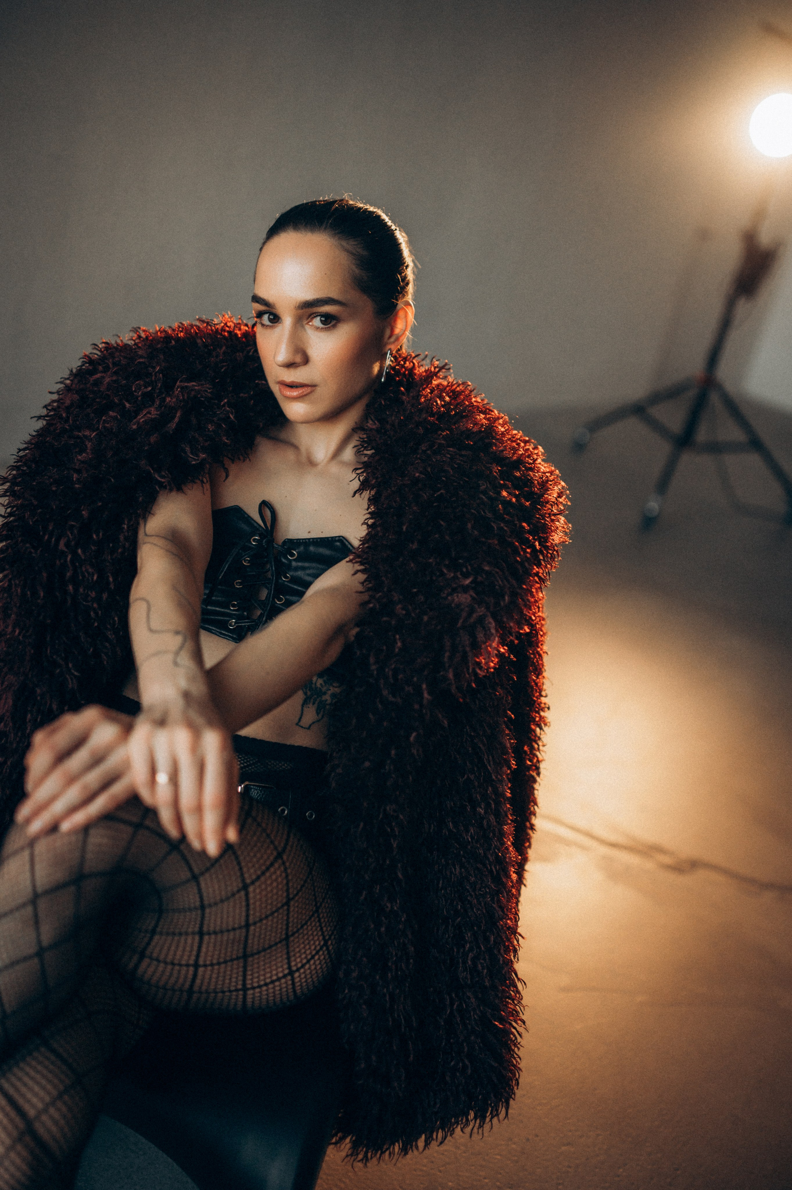 Дерзкая фотосессия в студии. Фотограф Алексин, Тула