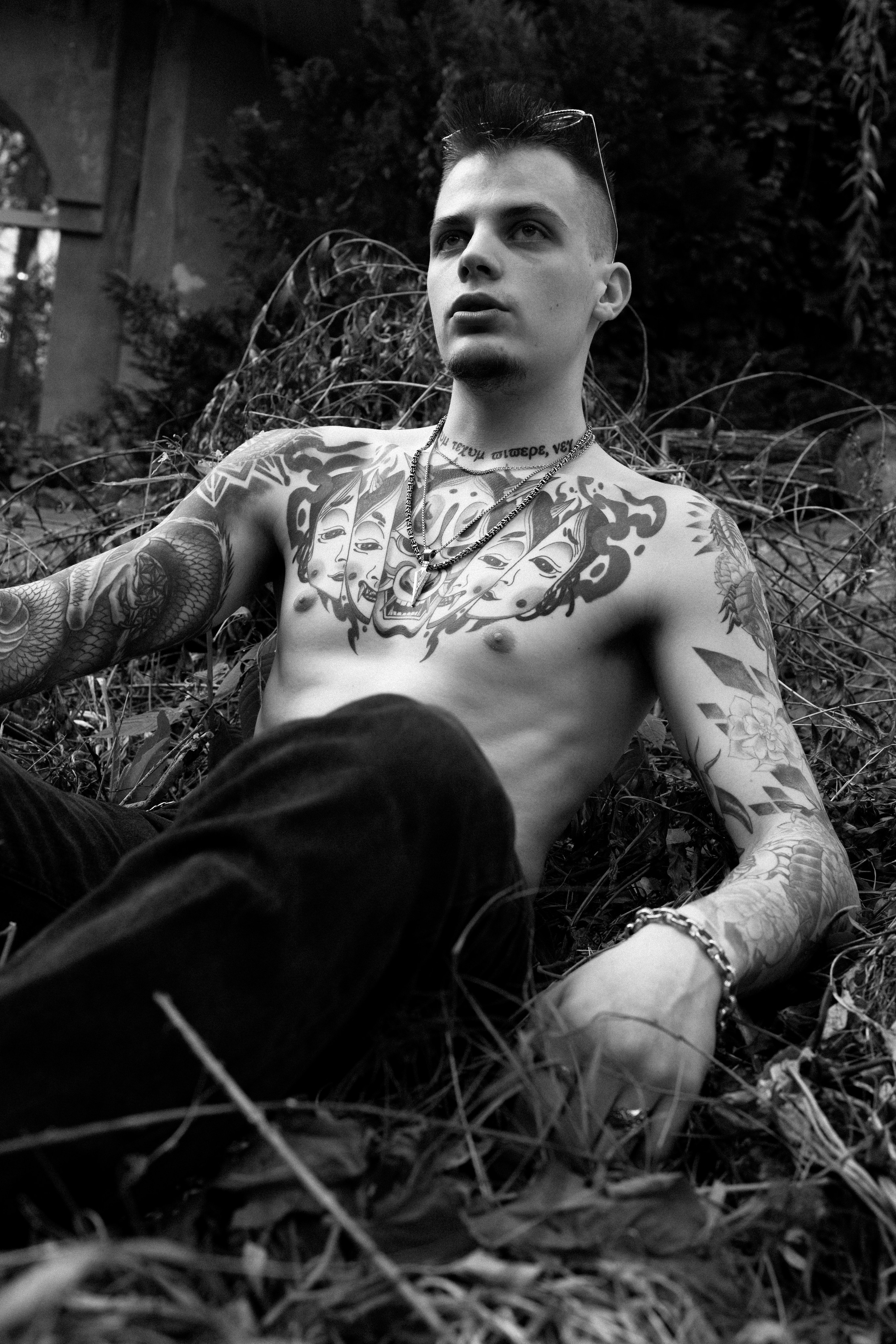 Мужской портрет. Ню фотография, портреты, атмосферные съемки