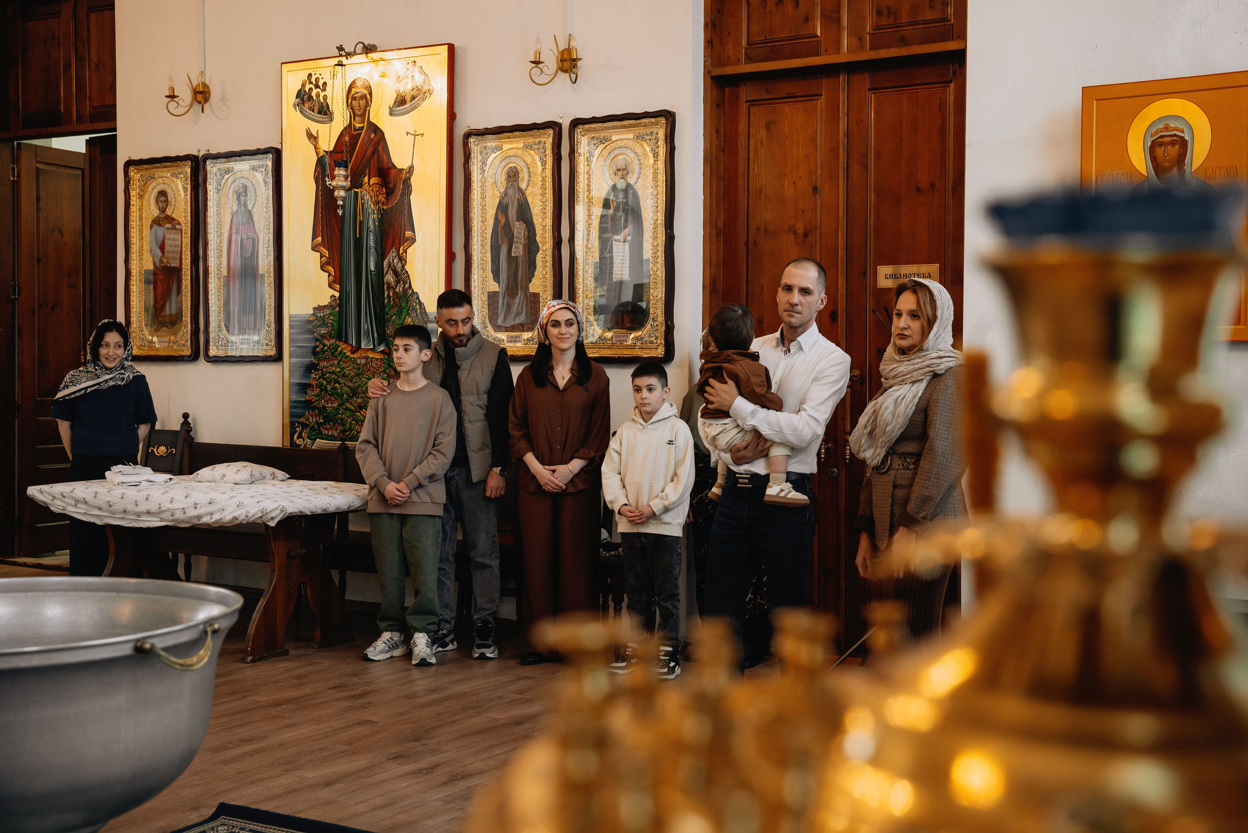 Крещение Лаврентия. Фотограф семейный мероприятия Краснодар Анапа Геленджик Новороссийск Поборежье